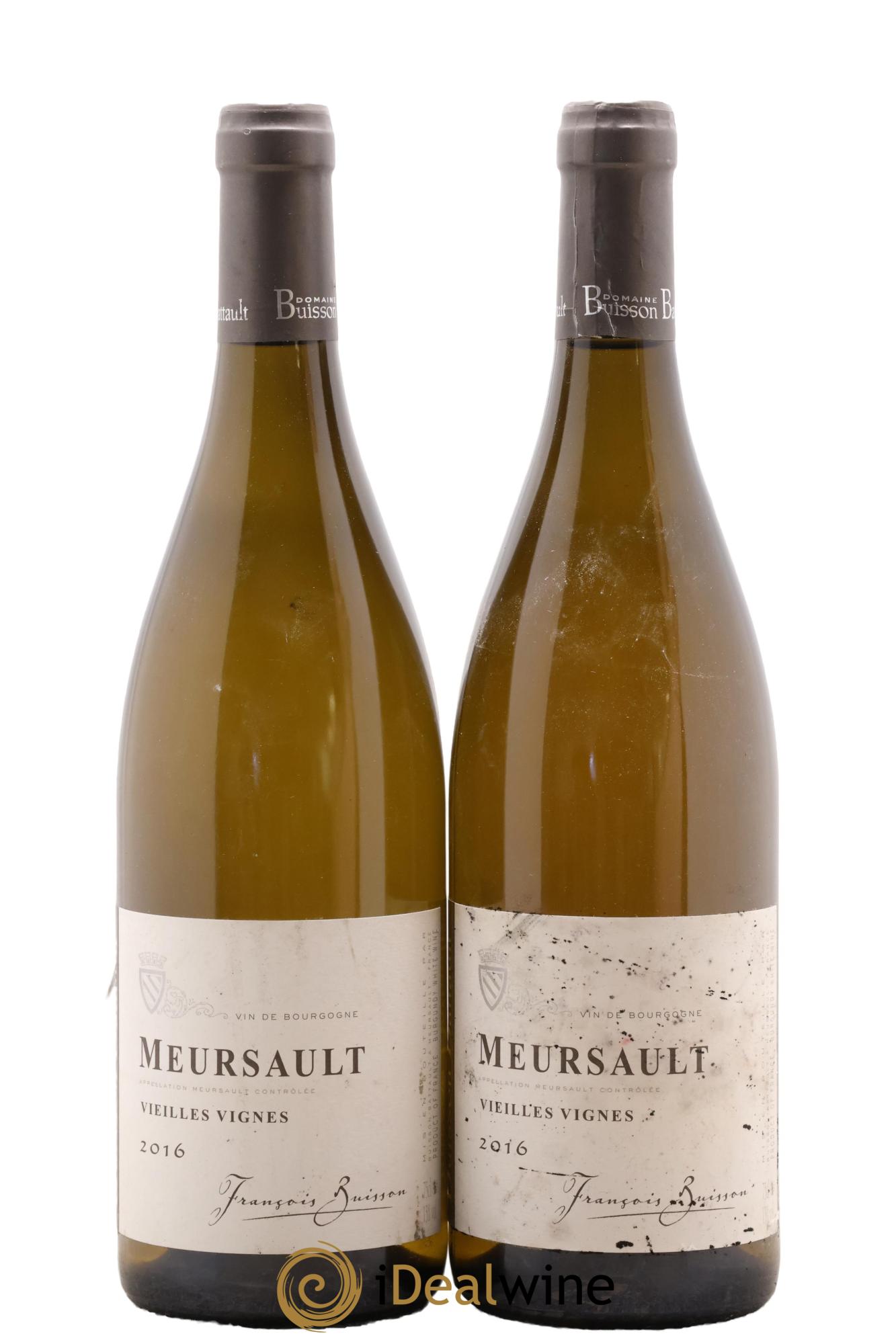 Meursault Vieilles Vignes Francois Buisson 2016 - Lot de 2 bouteilles - 0