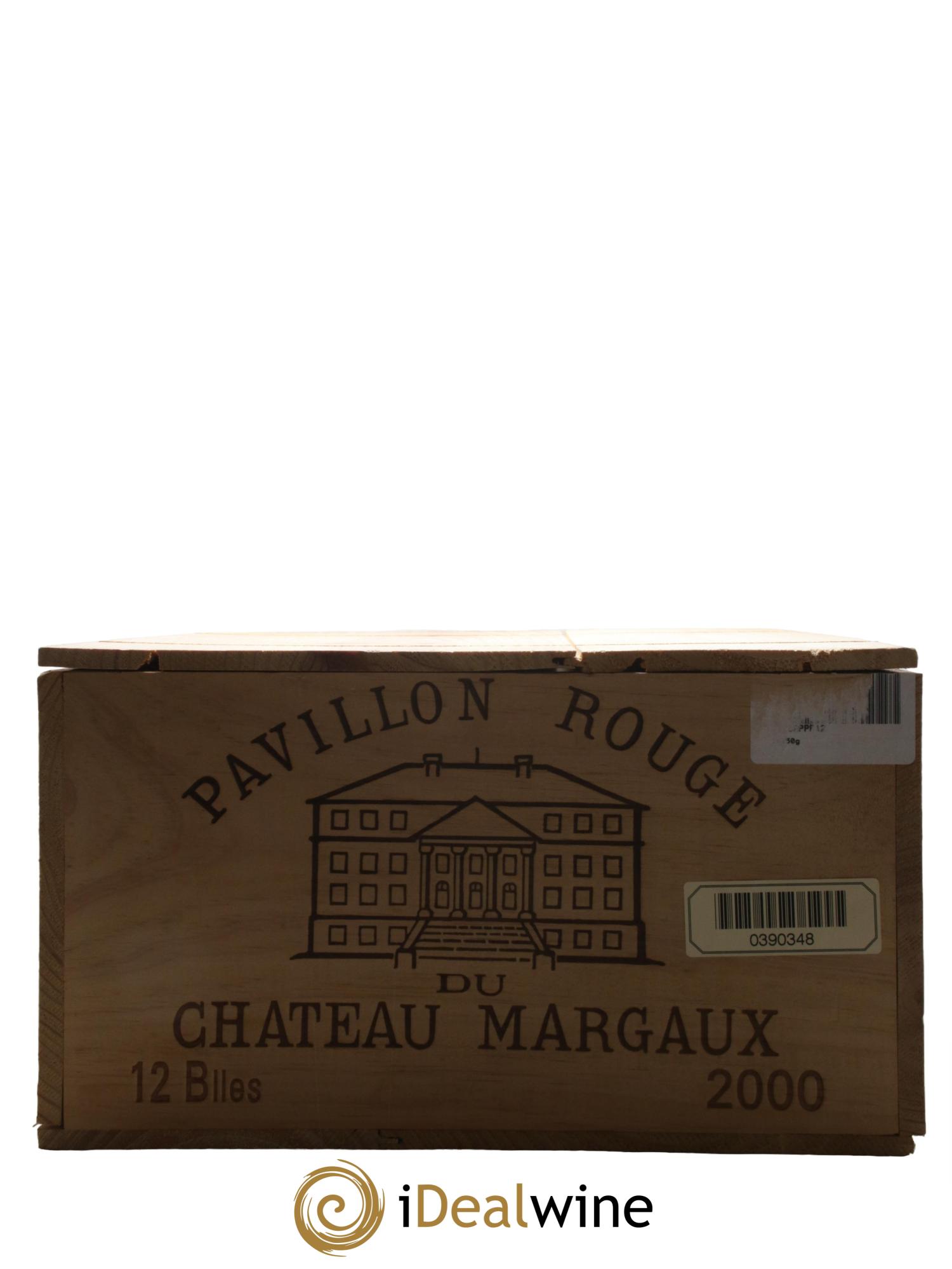 Pavillon Rouge du Château Margaux Second Vin 2000 - Lot de 12 bouteilles - 5