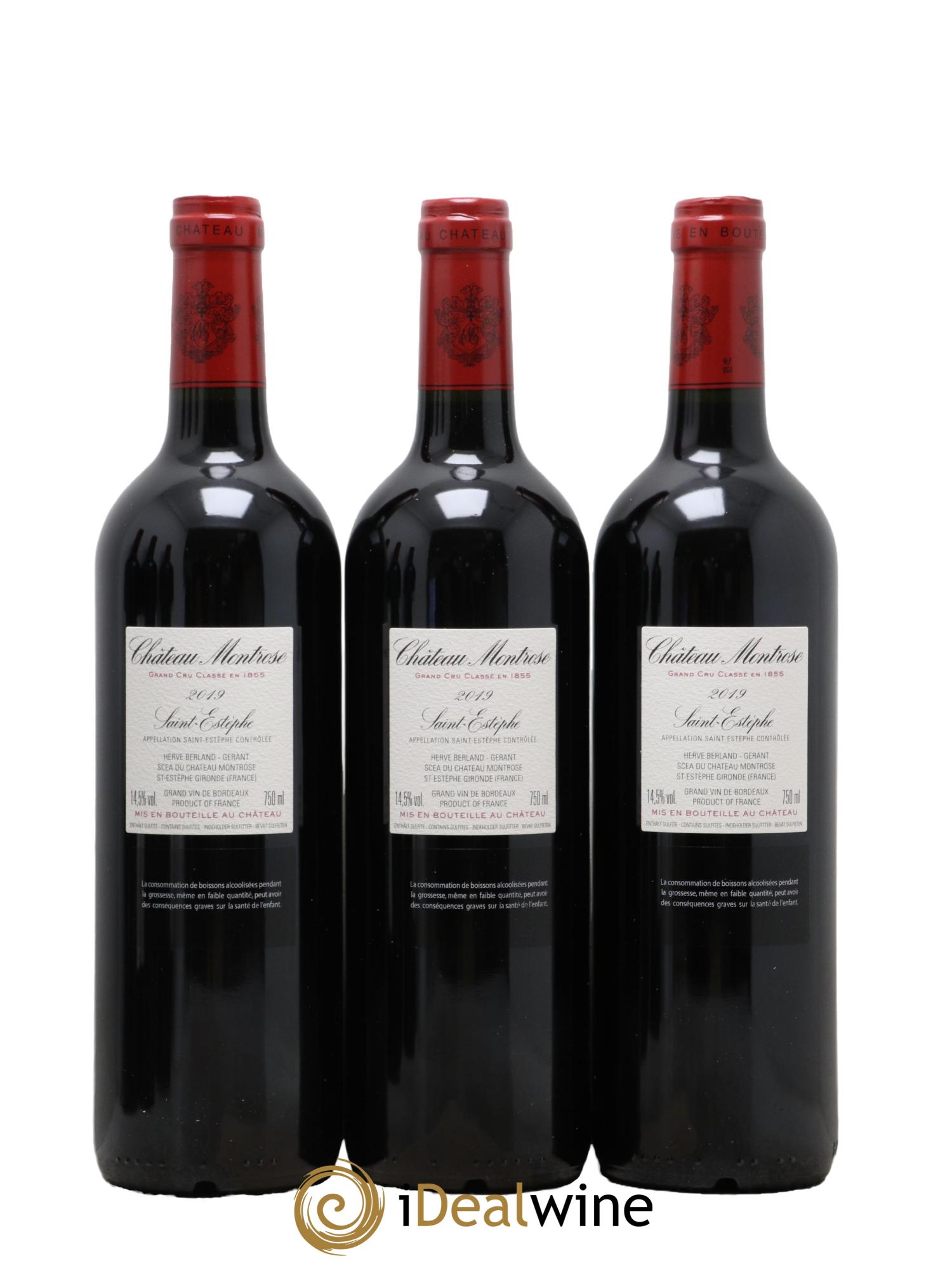 Château Montrose 2ème Grand Cru Classé  2019 - Lot de 6 bouteilles - 2