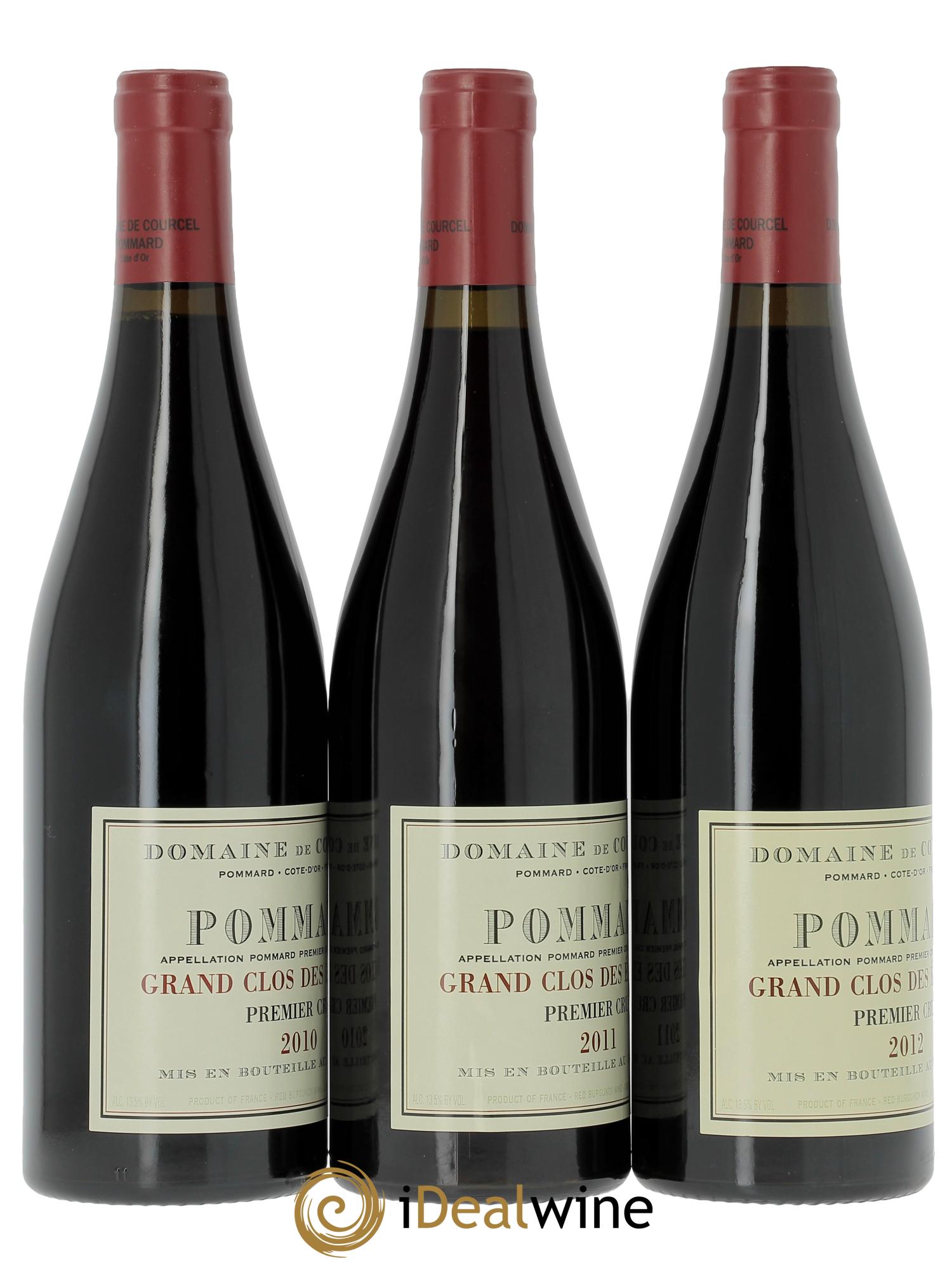 Pommard Caisse panachée Pommard Grand Clos des Epenots de Courcel (Domaine) (CBO à partir de 3 bts) - Lot de 3 bouteilles - 3