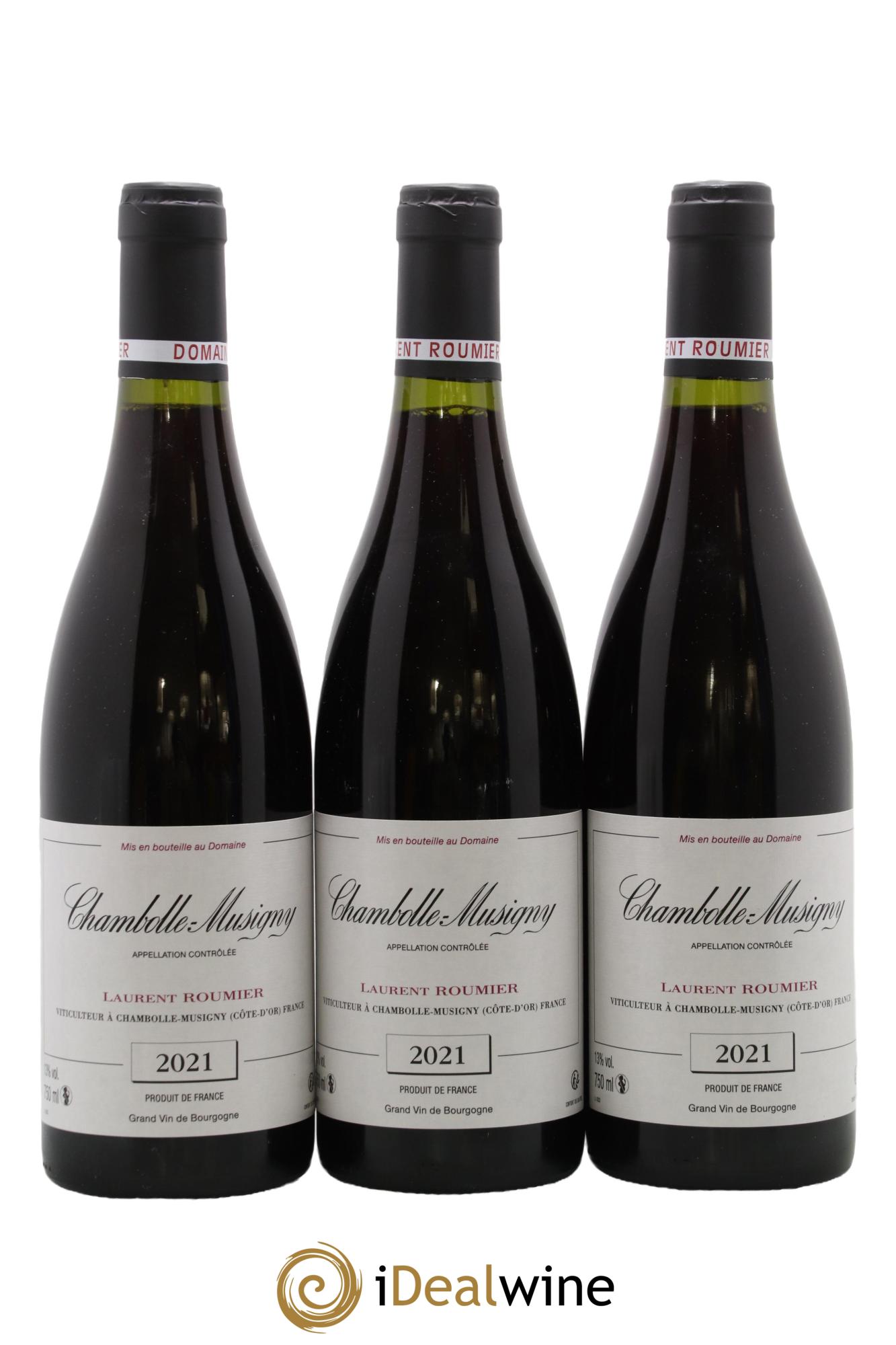 Chambolle-Musigny Laurent Roumier 2021 - Lotto di 3 bottiglie - 0