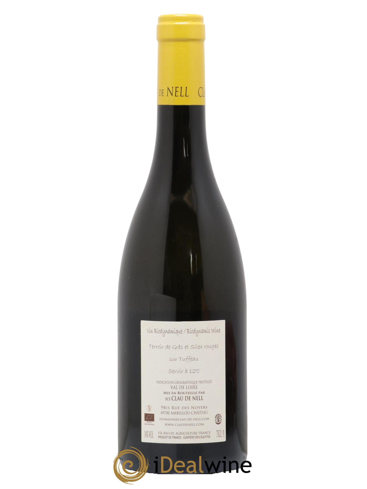 Val de Loire Chenin Blanc Clau de Nell 2018 - Lot de 1 bouteille - 1