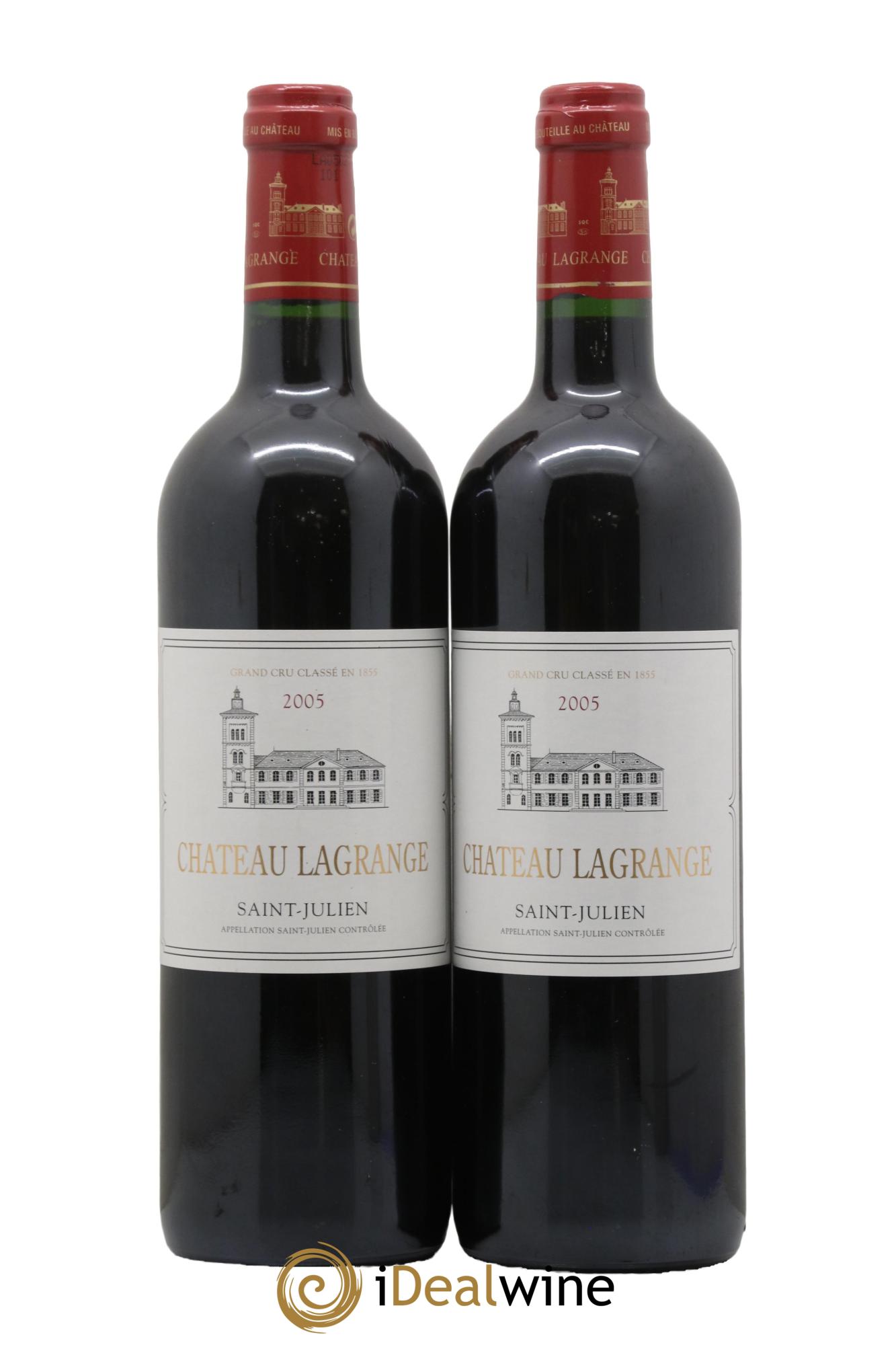 Château Lagrange 3ème Grand Cru Classé 2005 - Lot de 2 bouteilles - 0