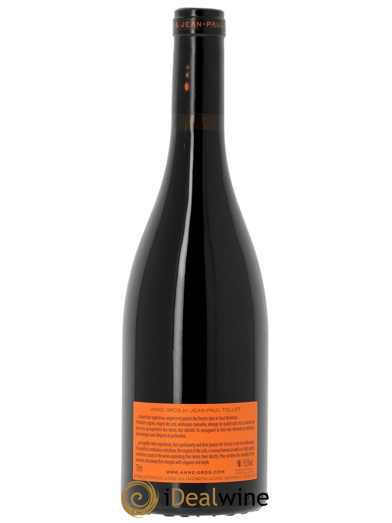 IGP Pays d'Hérault Le Clos Anne Gros & Jean-Paul Tollot  2020 - Posten von 1 Flasche - 2