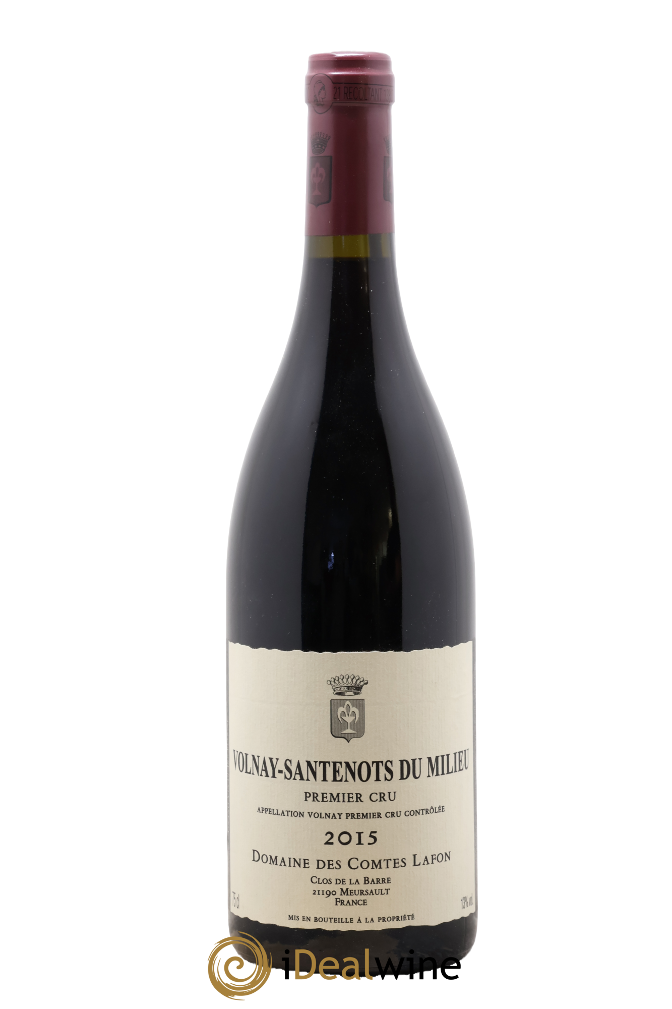 Volnay 1er Cru Santenots du Milieu Comtes Lafon (Domaine des) 2015 - Lote de 1 botella - 0