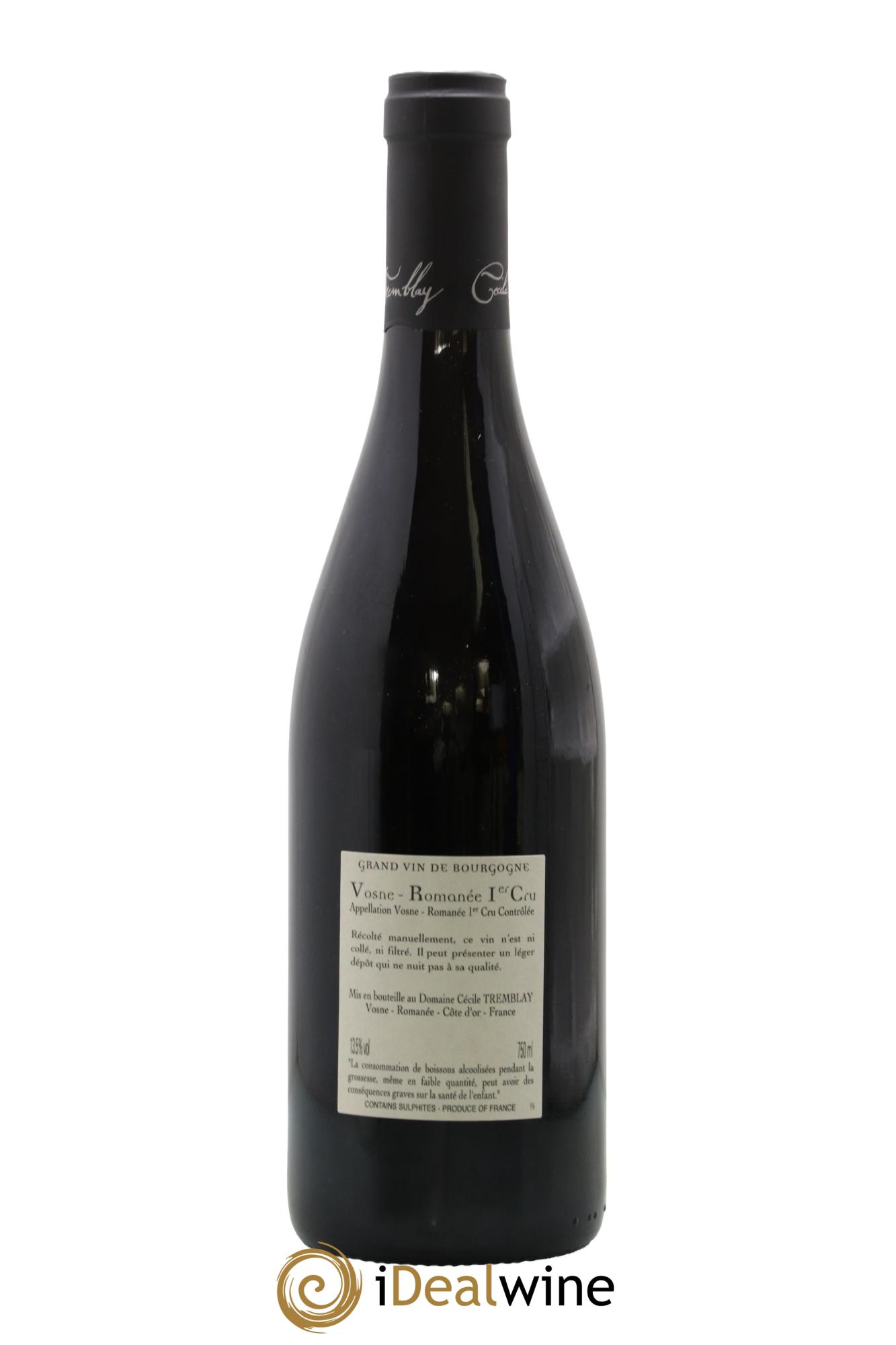Vosne-Romanée 1er Cru Les Beaumonts (ou Beaux Monts) Cécile Tremblay 2023 - Lot of 1 bottle - 1