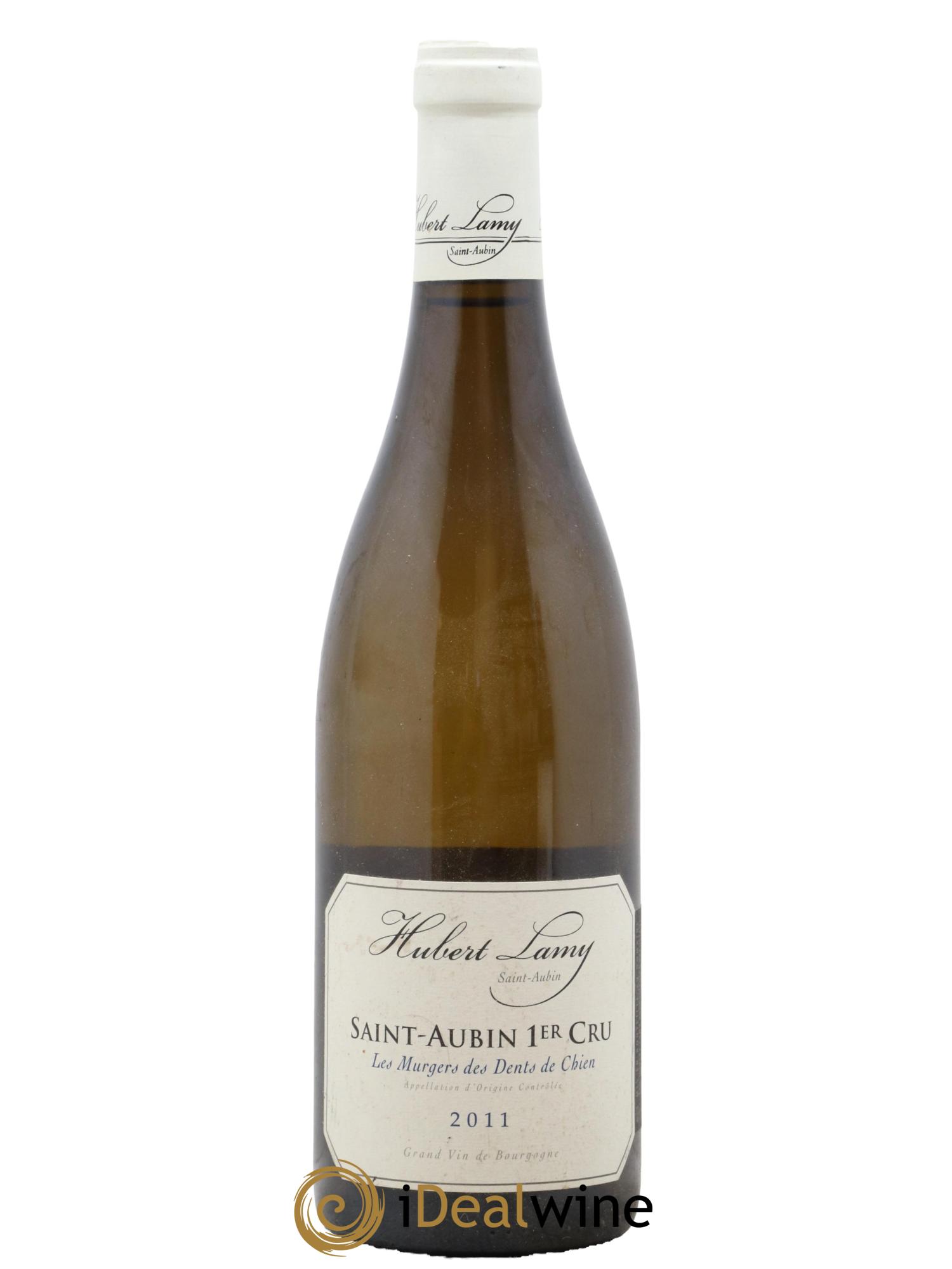 Saint-Aubin 1er Cru Les Murgers des Dents de Chien Hubert Lamy 2011 - Lot de 1 bouteille - 0