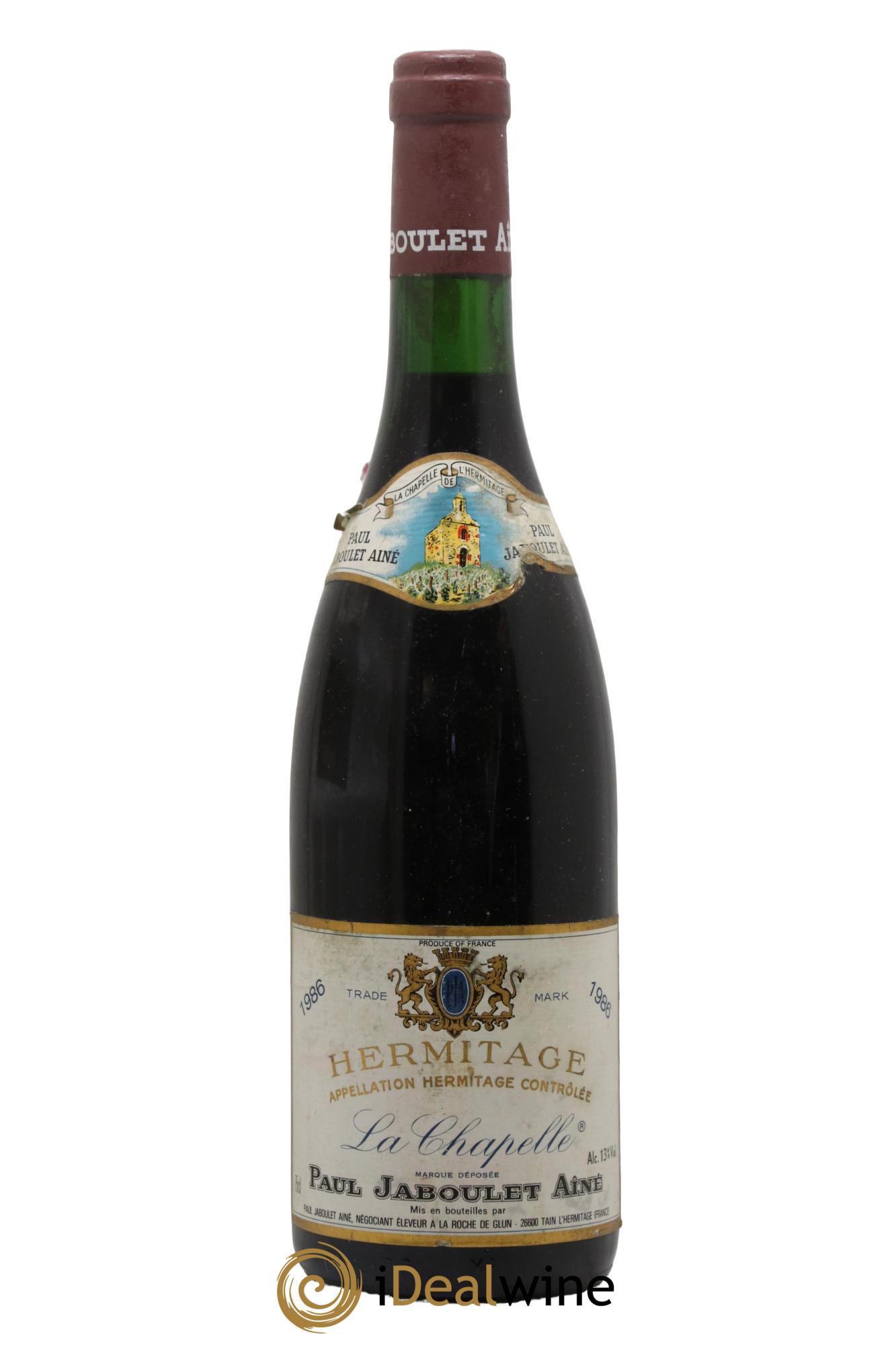 Hermitage La Chapelle Paul Jaboulet Ainé 1986 - Lot de 1 bouteille - 0
