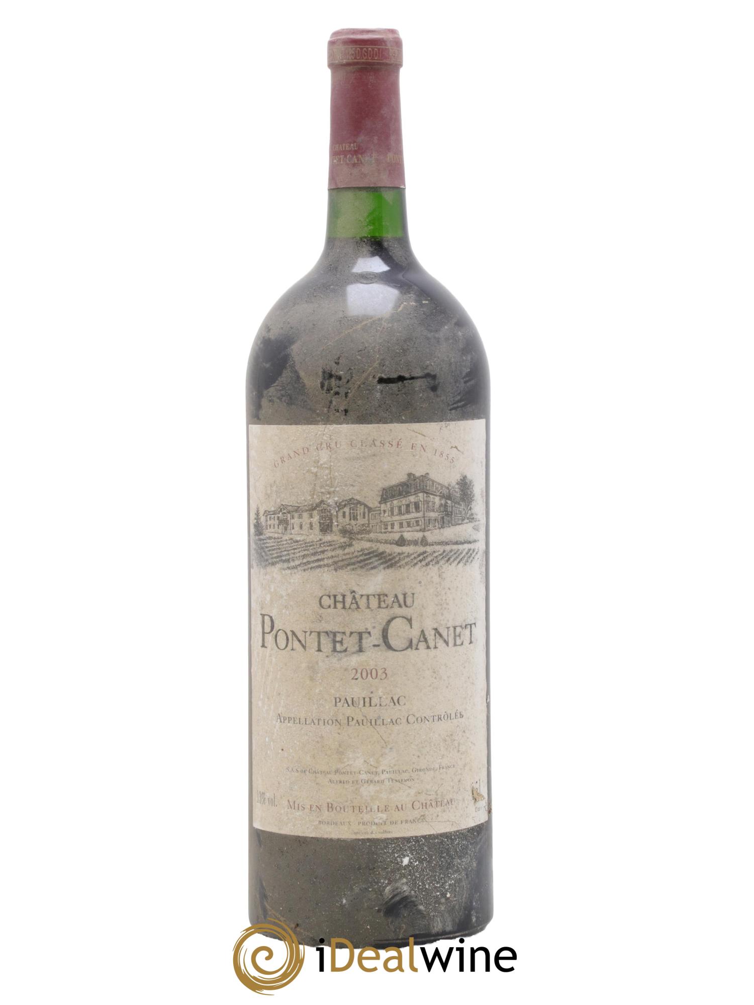 Château Pontet Canet 5ème Grand Cru Classé 2003 - Lot of 1 magnum - 0