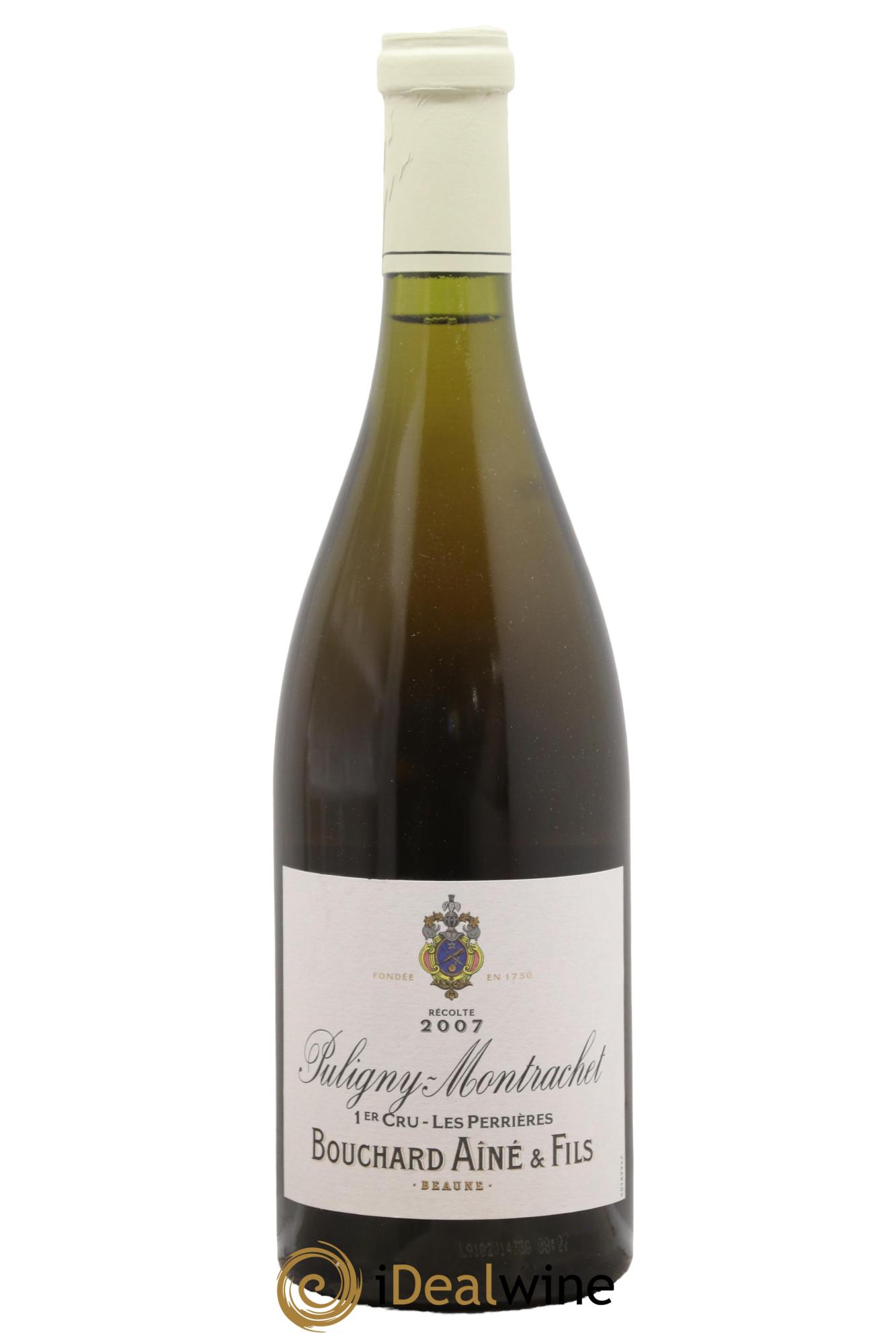 Puligny-Montrachet 1er Cru Les Perrières Bouchard Père Et Fils 2007 - Posten von 1 Flasche - 0