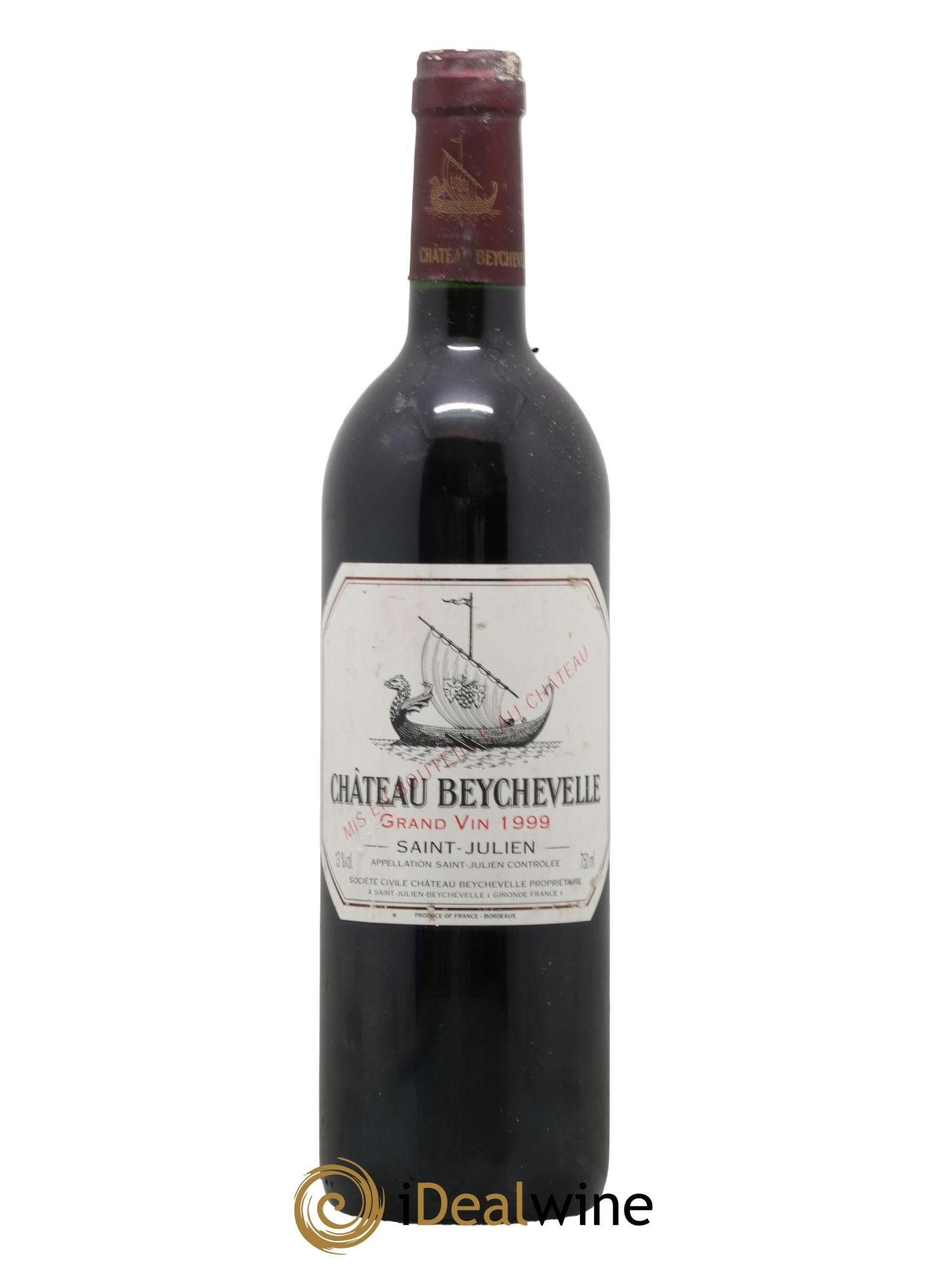 Château Beychevelle 4ème Grand Cru Classé 1999 - Lot de 1 bouteille - 0