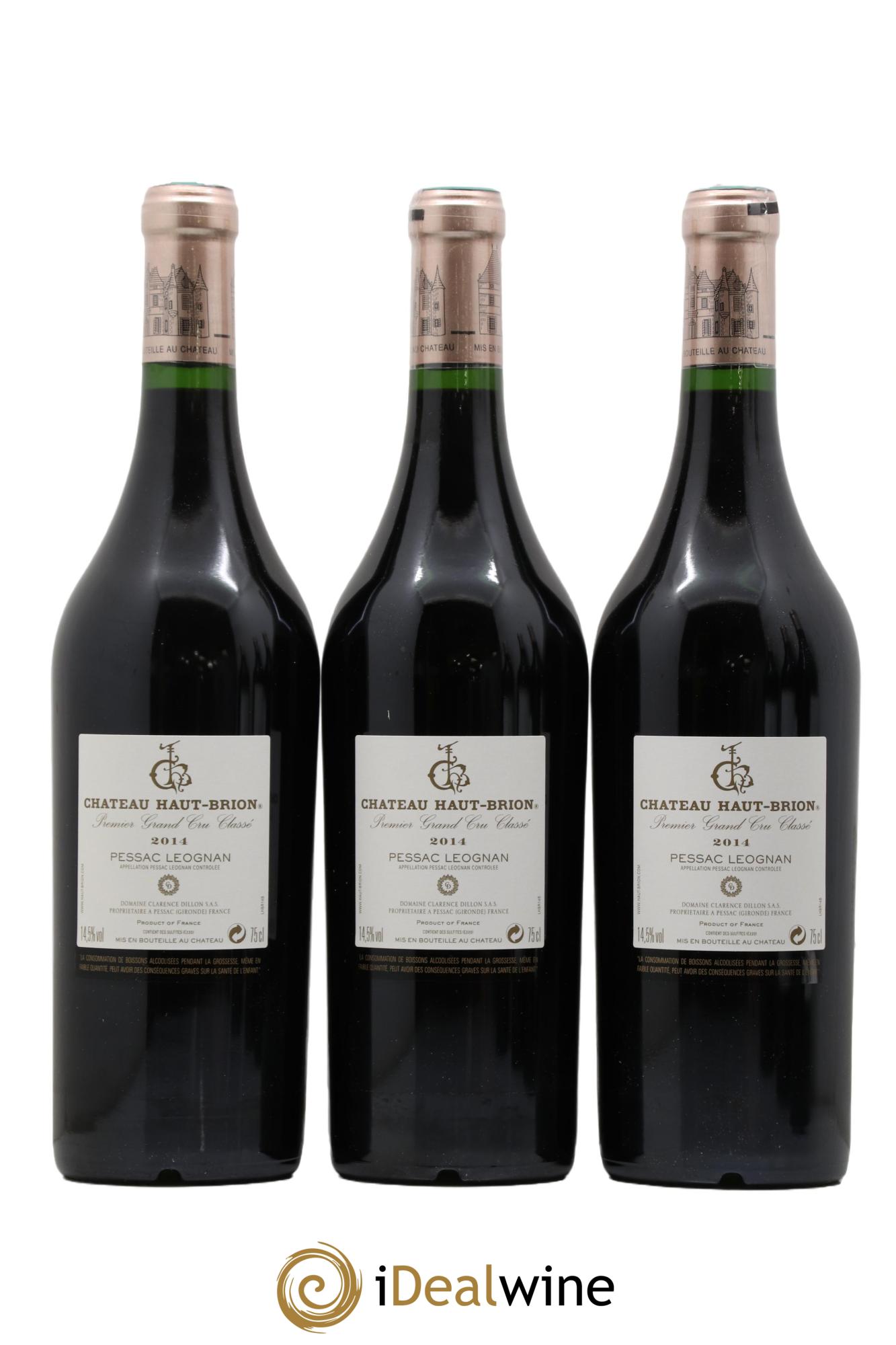 Château Haut Brion 1er Grand Cru Classé 2014 - Lotto di 6 bottiglie - 4