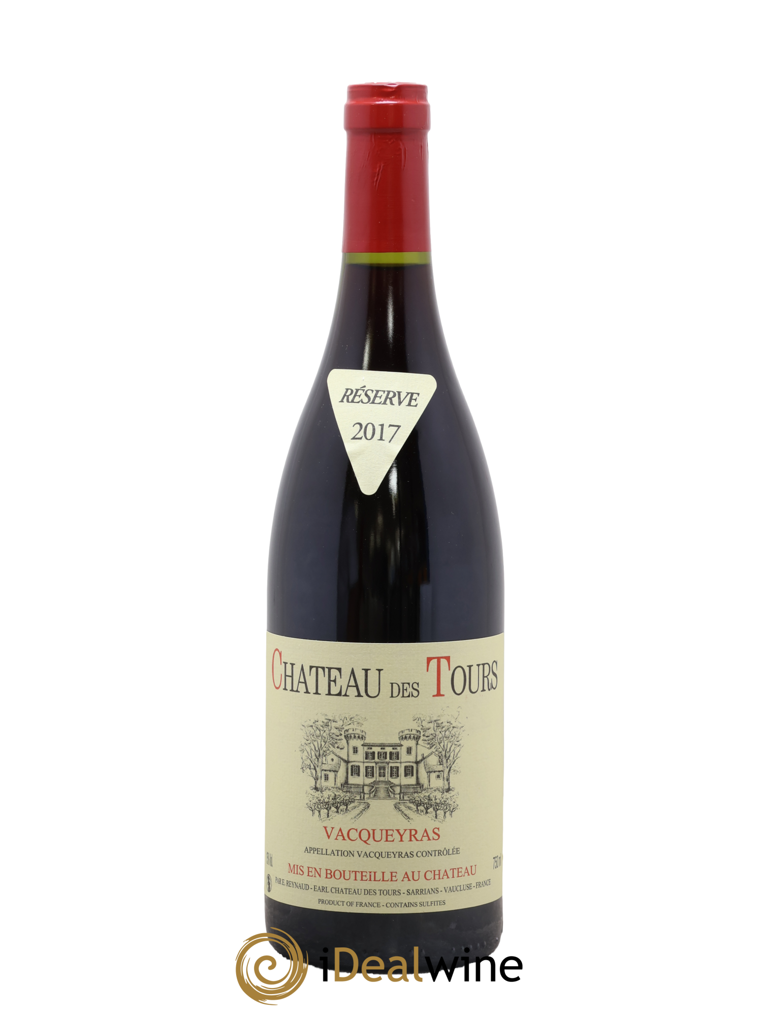 Vacqueyras Château des Tours Emmanuel Reynaud 2017 - Lot of 1 bottle - 0