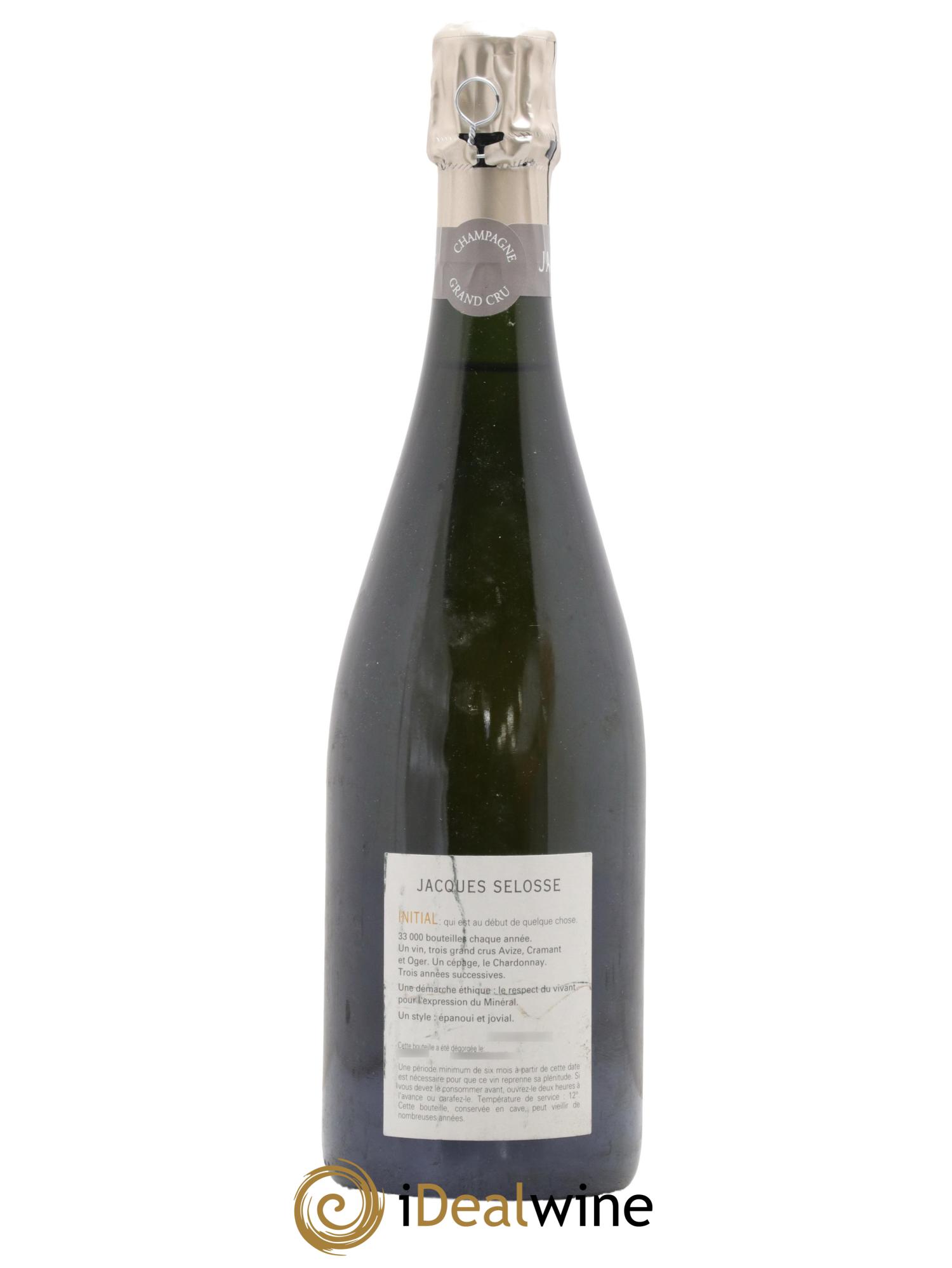 Initial Brut Jacques Selosse - Lot de 1 bouteille - 1