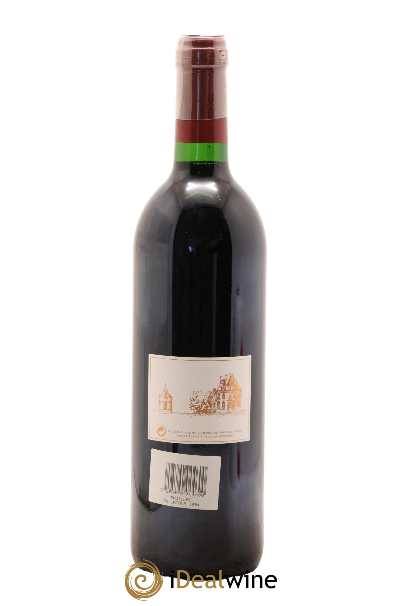 Château Latour 1er Grand Cru Classé 1994 - Lot de 1 bouteille - 1