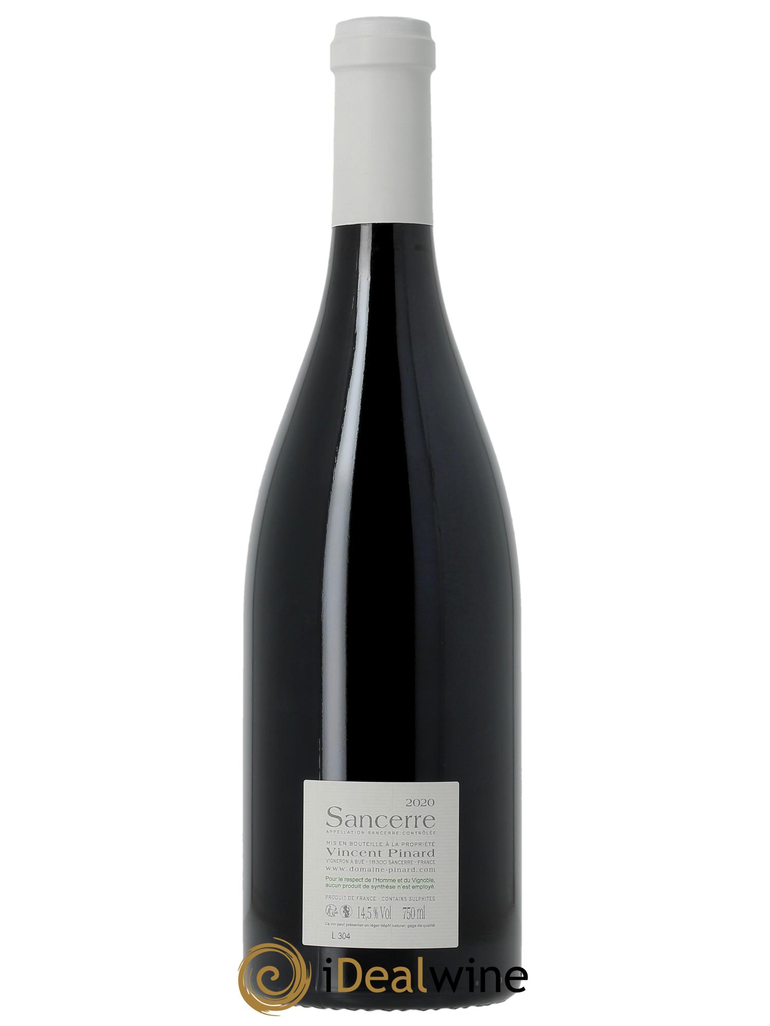 Sancerre Charlouise Vincent Pinard 2020 - Lot de 1 bouteille - 1