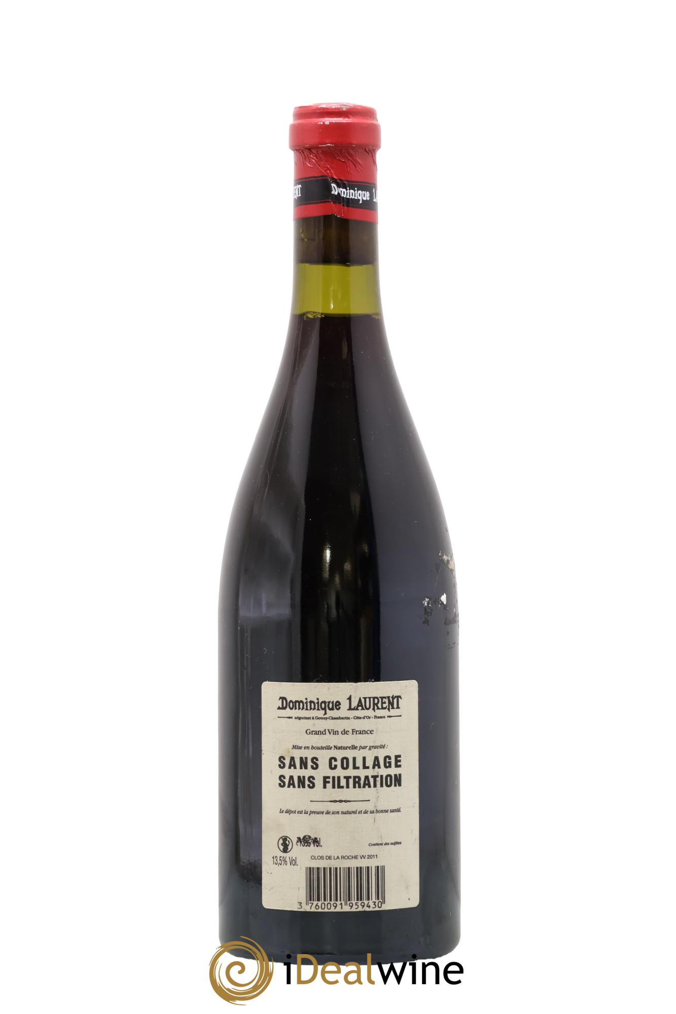 Clos de la Roche Grand Cru Dominique Laurent 2011 - Lot de 1 bouteille - 1