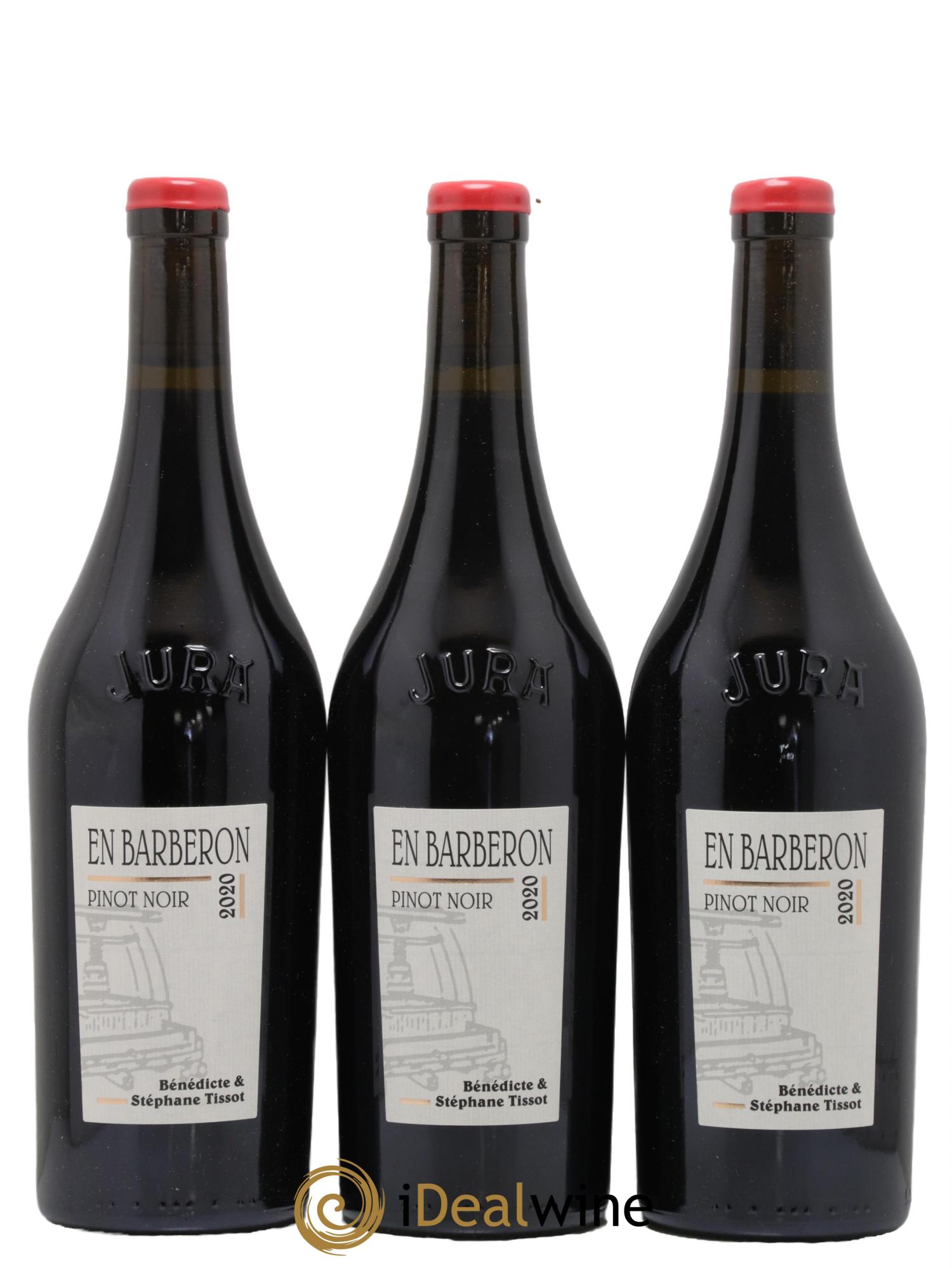 Côtes du Jura En Barberon Bénédicte et Stéphane Tissot 2020 - Posten von 3 Flaschen - 0