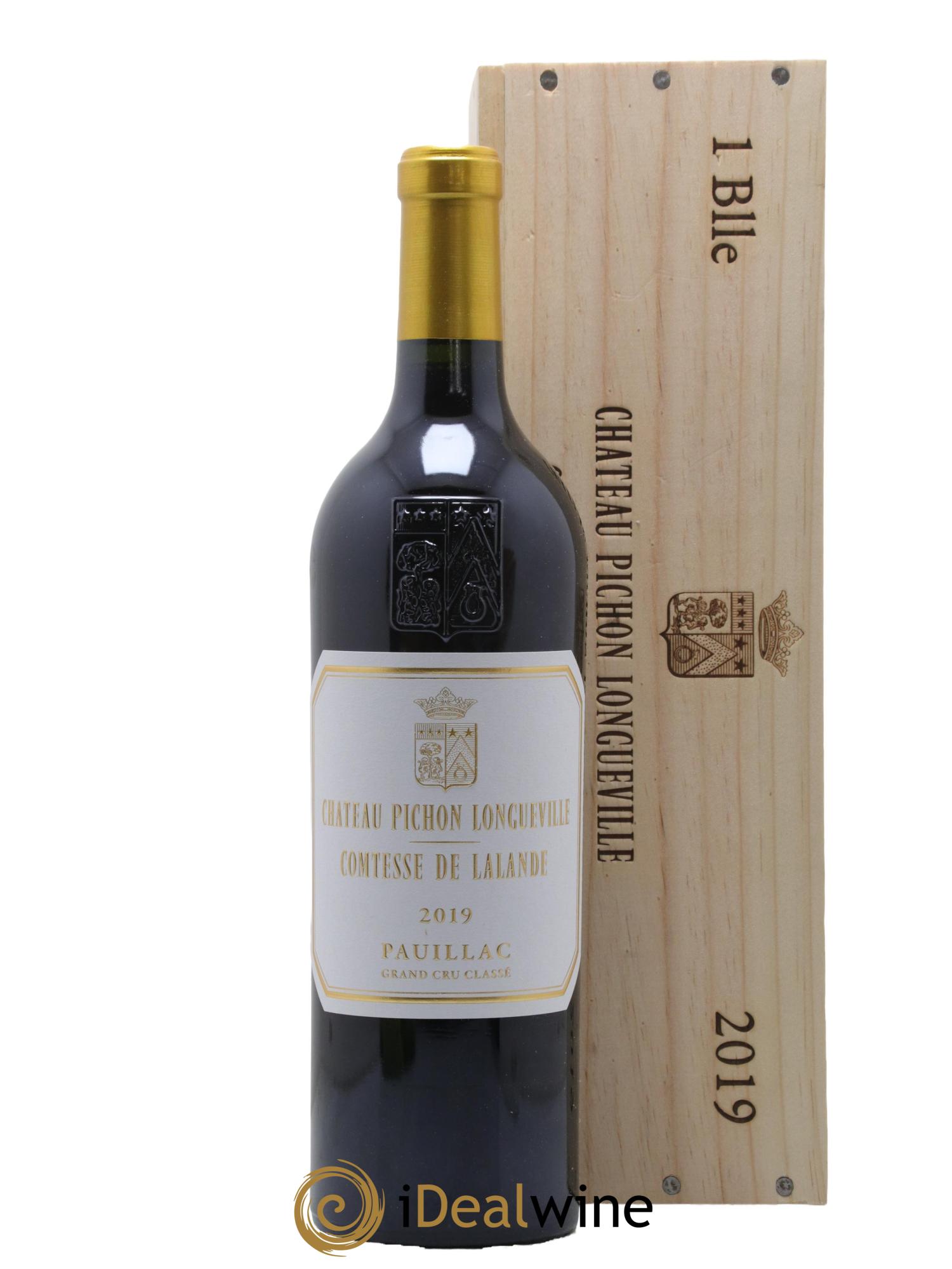 Château Pichon Longueville Comtesse de Lalande 2ème Grand Cru Classé 2019 - Lot de 1 bouteille - 1