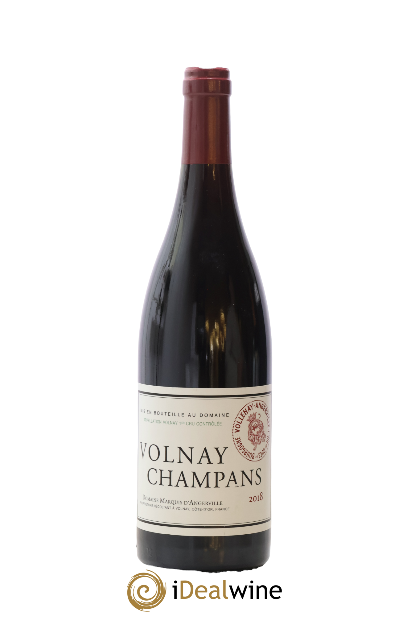Volnay 1er Cru Champans Marquis d'Angerville (Domaine) 2018 - Lot de 1 bouteille - 0