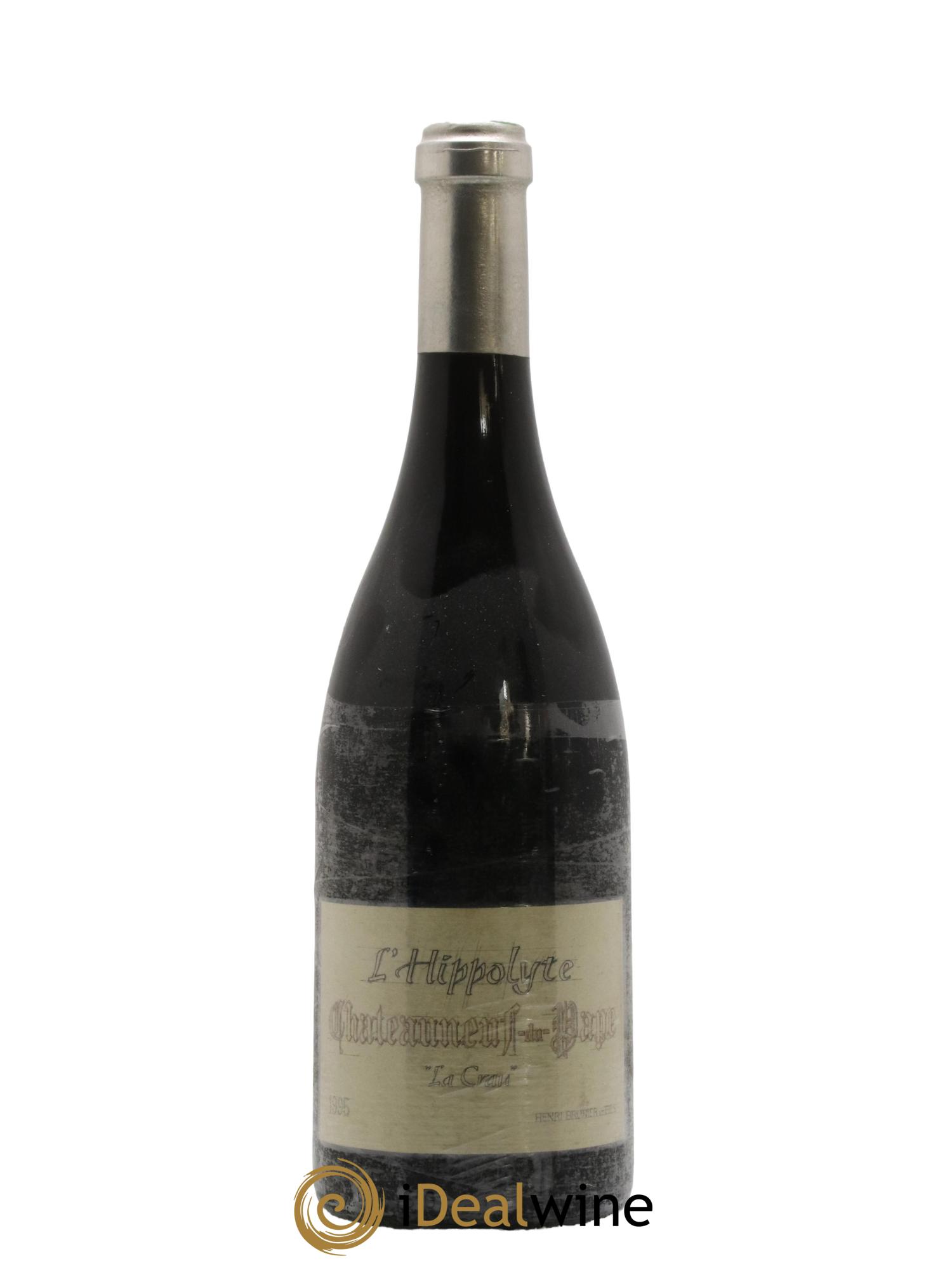 Châteauneuf-du-Pape Hippolyte Vignobles Brunier 1995 - Lot de 1 bouteille - 0