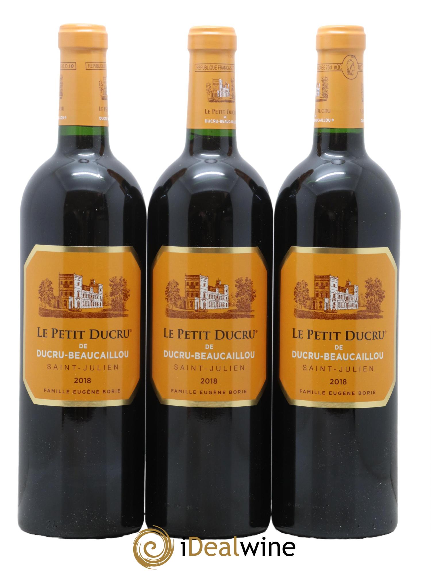 Le Petit Ducru de Ducru-Beaucaillou 2018 - Lot de 6 bouteilles - 2