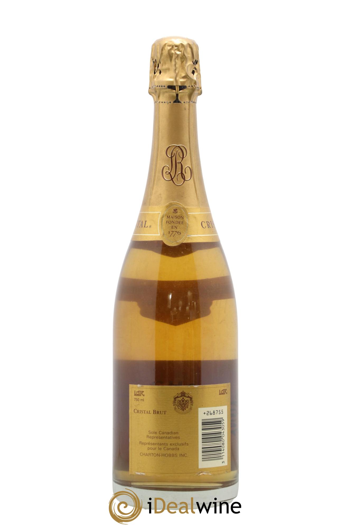 Cristal Louis Roederer 1990 - Lot de 1 bouteille - 1