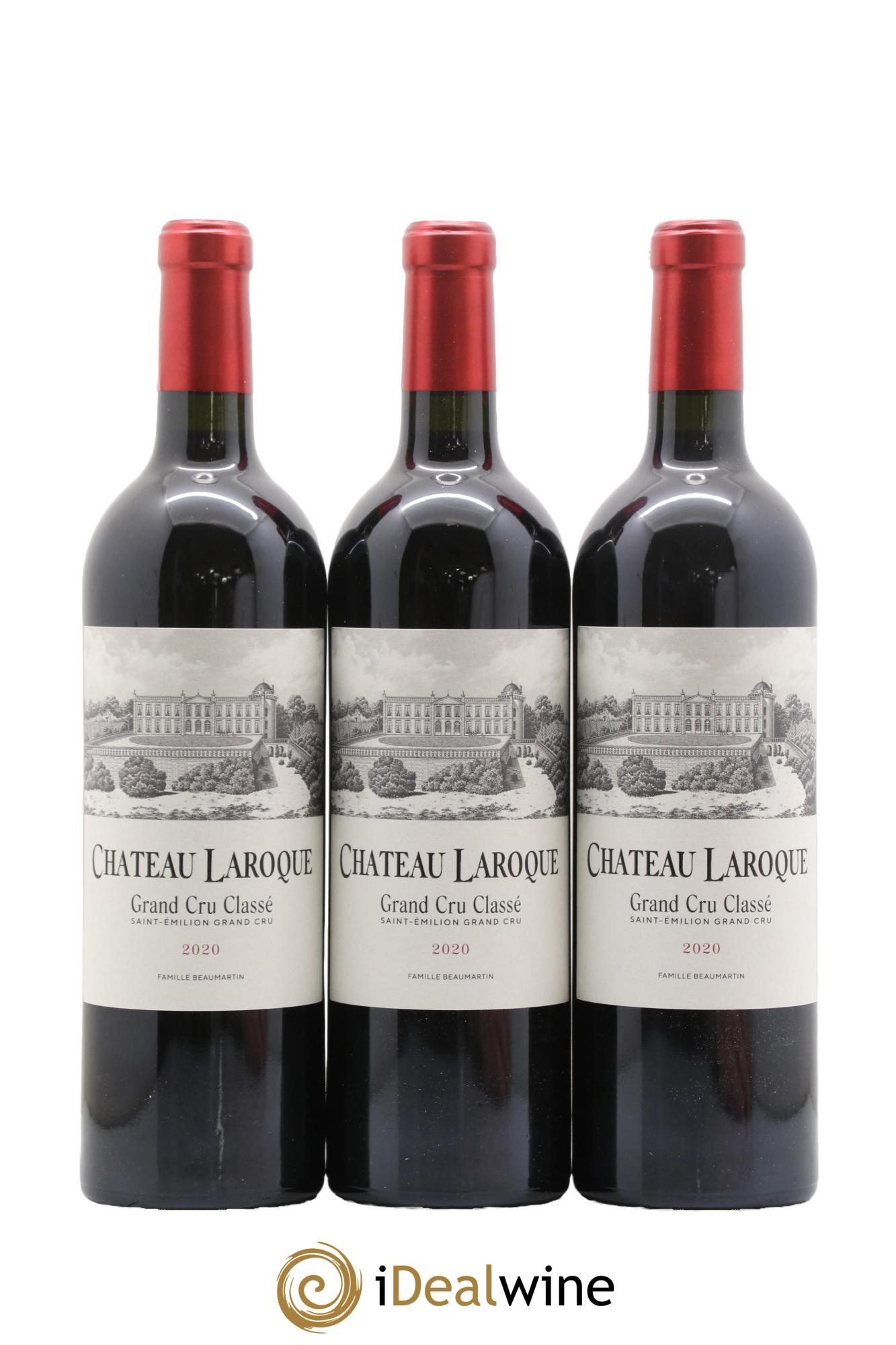 Château Laroque Grand Cru Classé 2020 - Lot of 12 bottles - 3