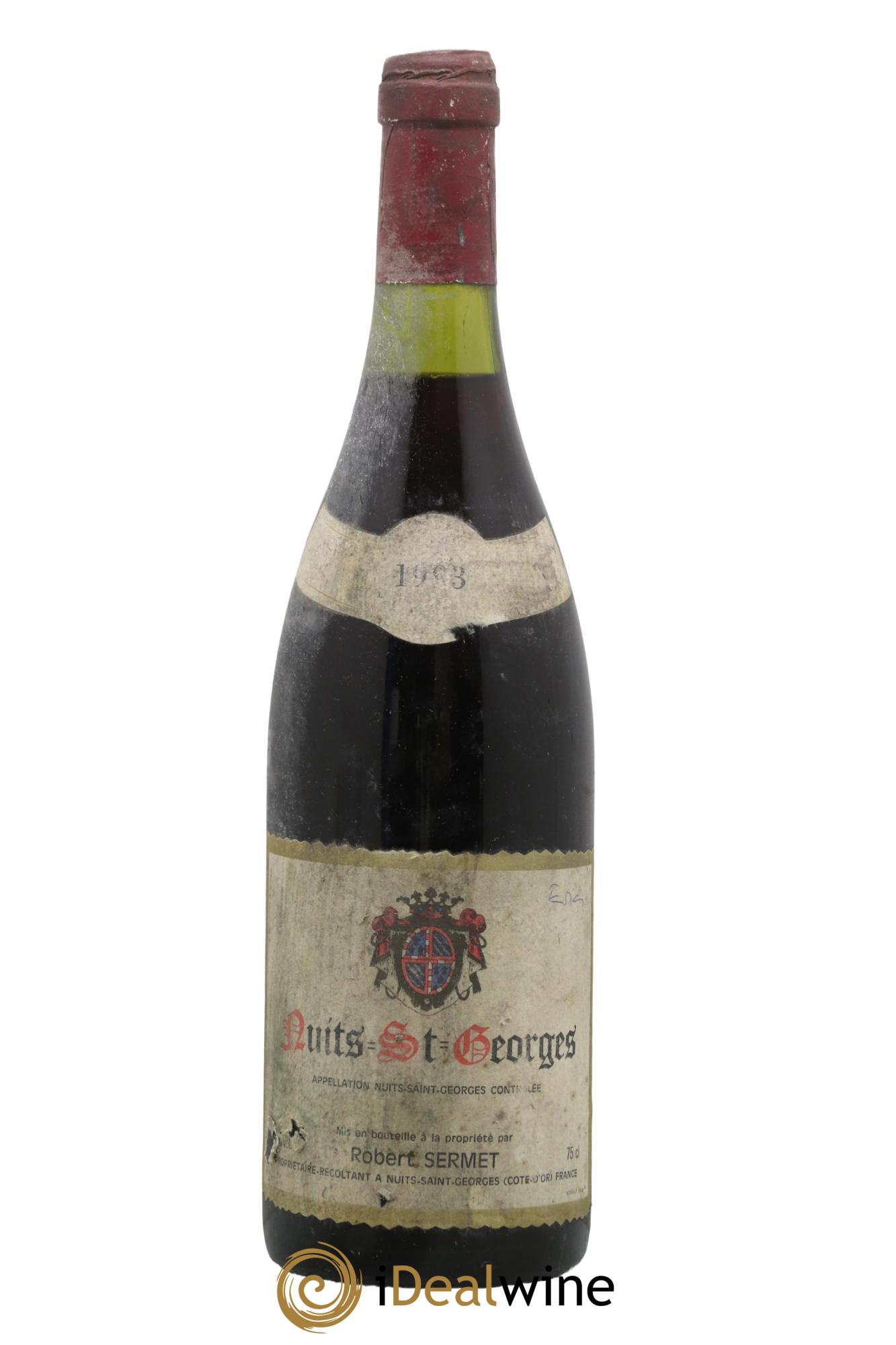 Nuits-Saint-Georges Domaine Robert Sermet 1993 - Lot de 1 bouteille - 0