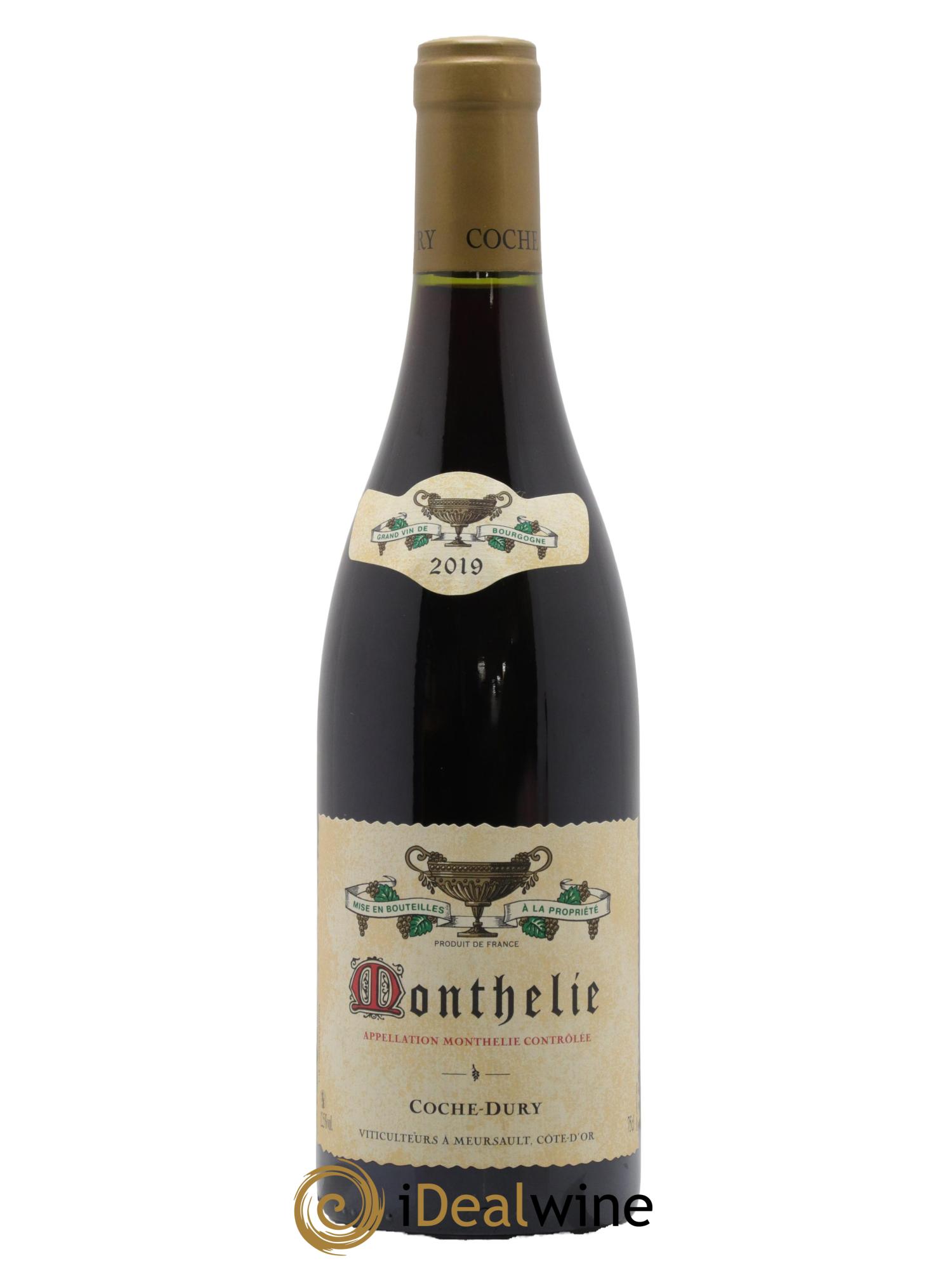 Monthélie Coche Dury (Domaine) 2019 - Lot de 1 bouteille - 0