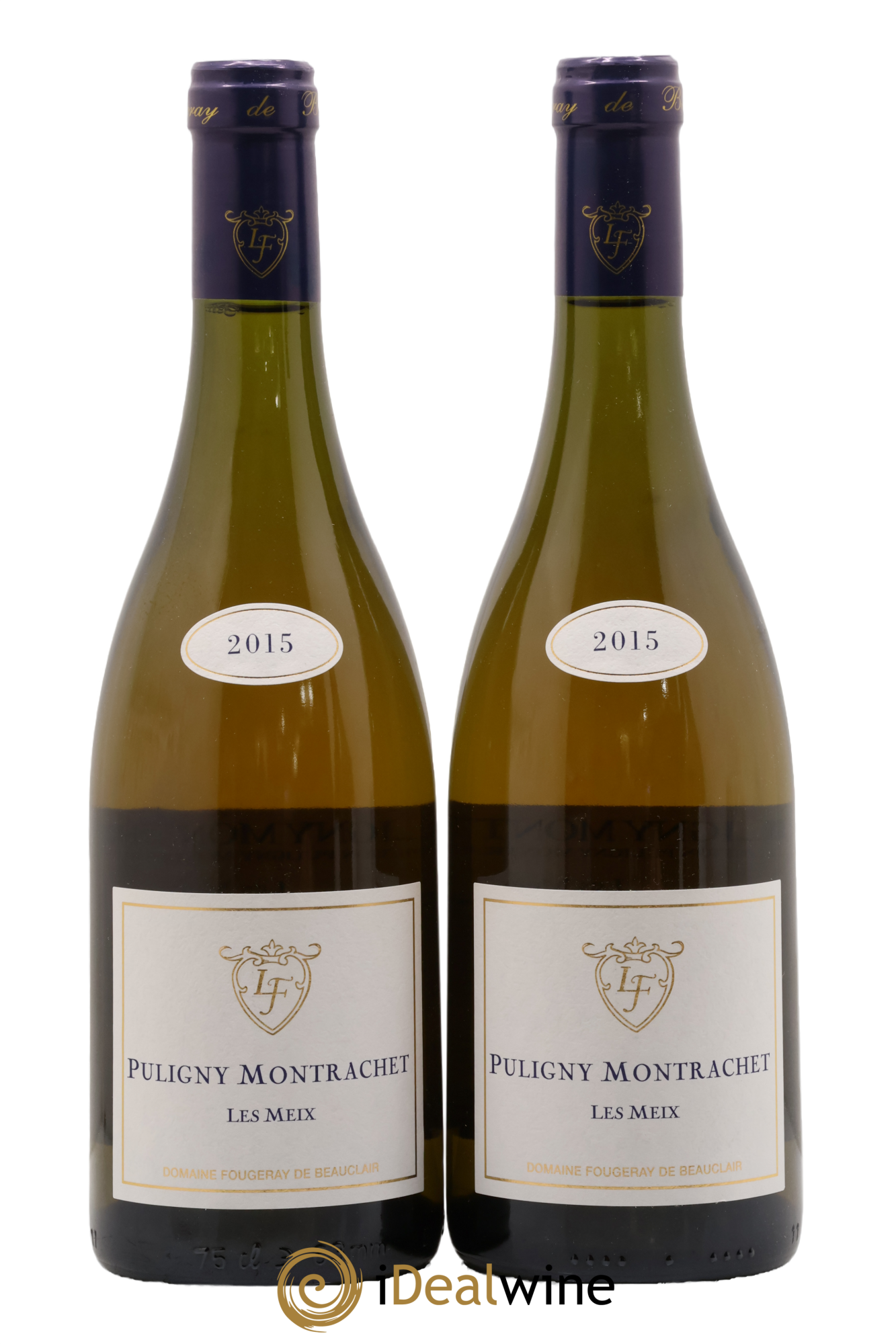 Puligny-Montrachet Les Meix Fougeray de Beauclair 2015 - Lot de 2 bouteilles - 0