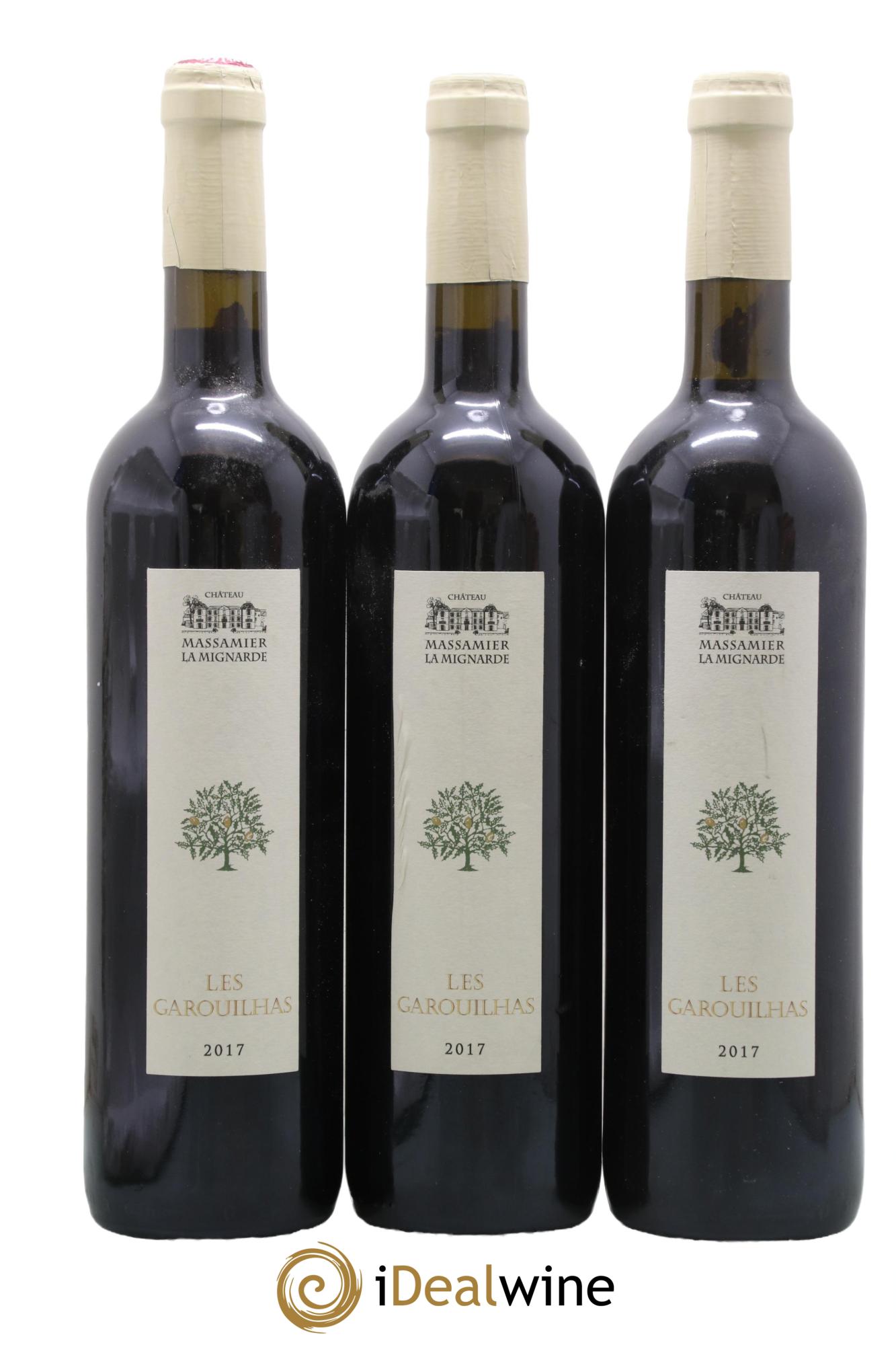 Divers Occitanie Les Garouilhas Massamier La Mignarde 2017 - Lotto di 3 bottiglie - 0