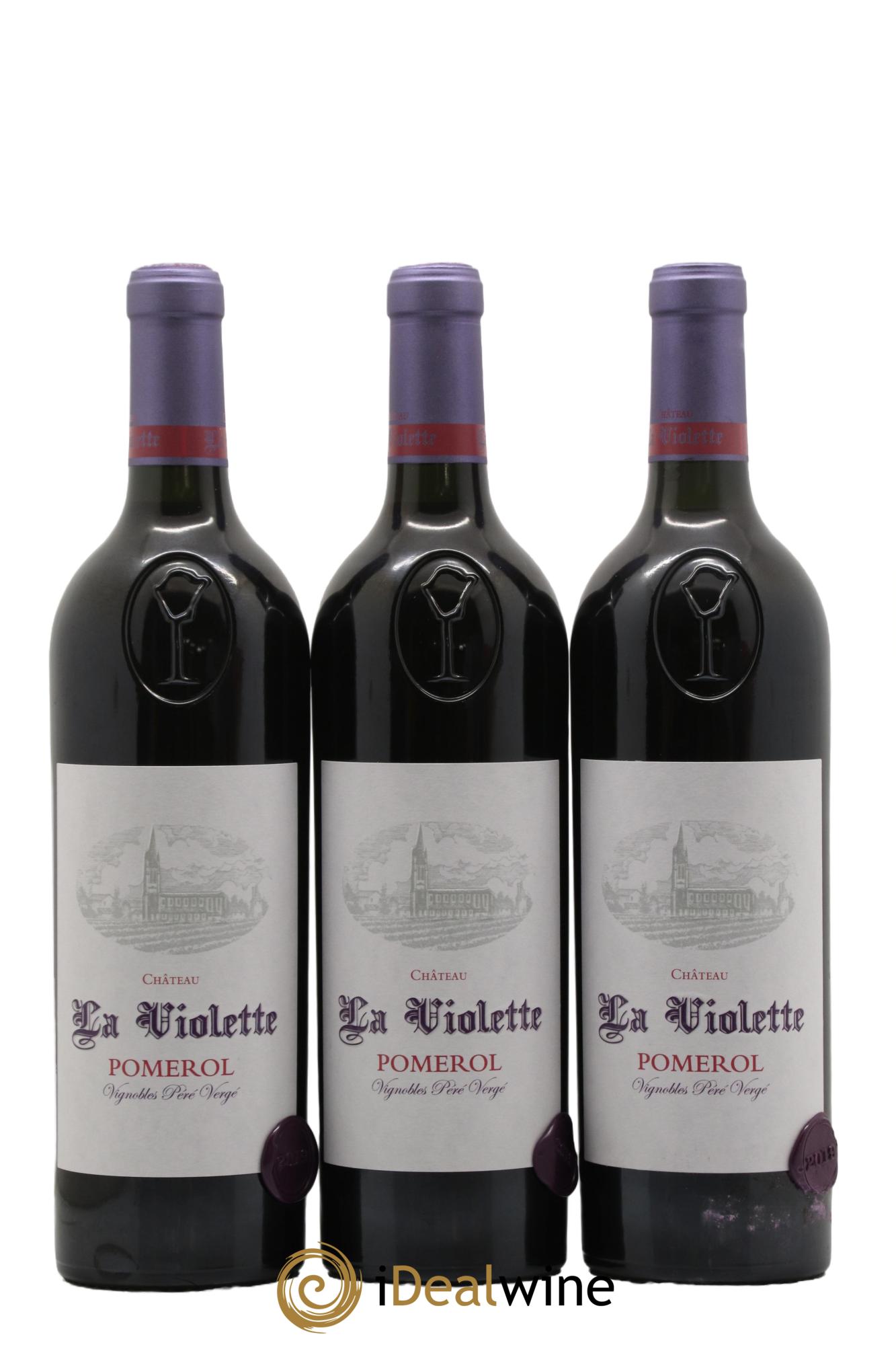 Château la Violette 2019 - Lotto di 3 bottiglie - 0