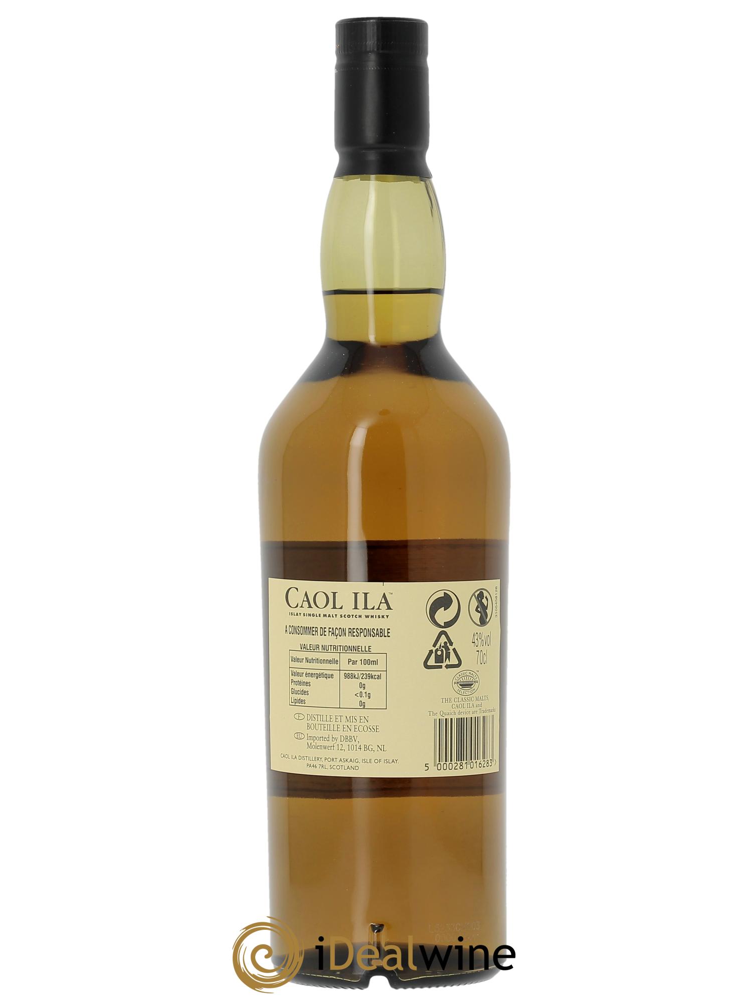 Whisky Caol Ila 12 years 43° - Lot of 1 bottle - 2