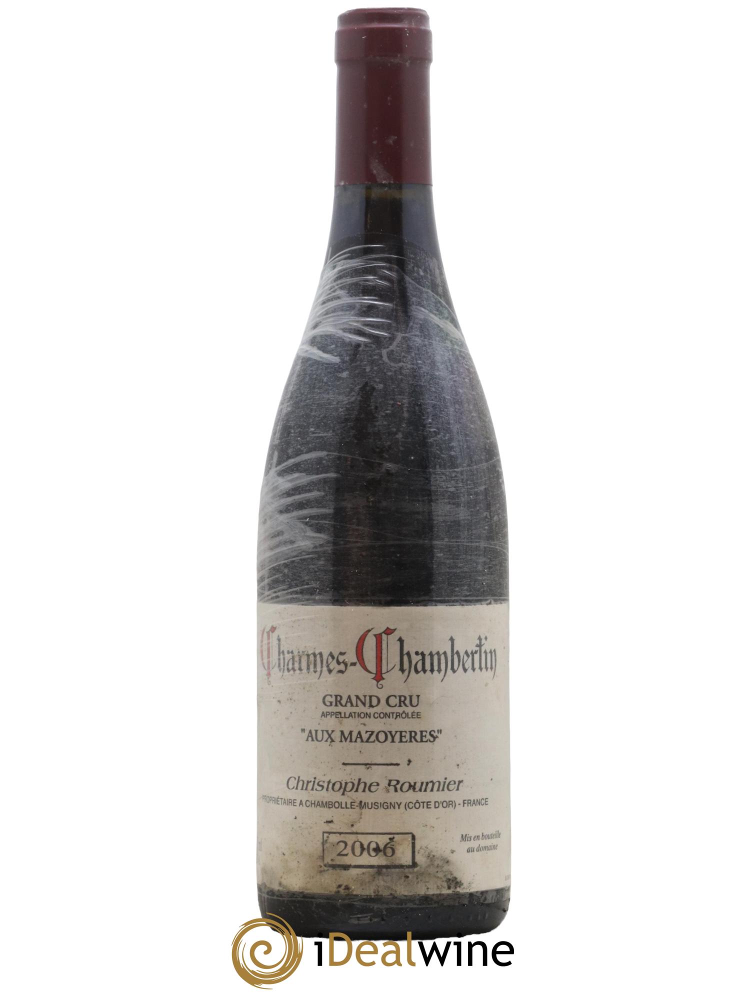 Charmes-Chambertin Grand Cru Aux Mazoyères Christophe Roumier 2006 - Lot of 1 bottle - 0