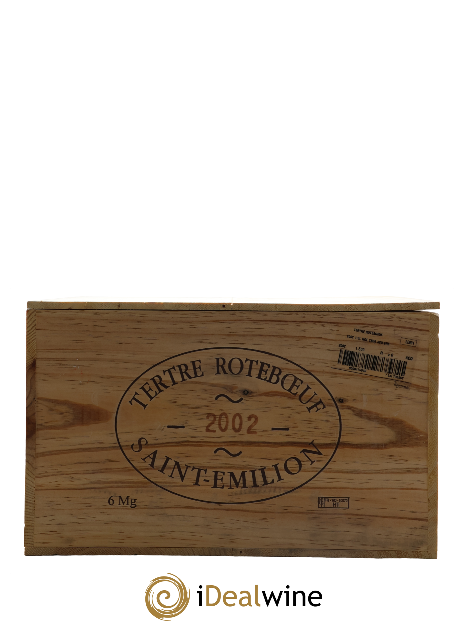 Château Tertre Roteboeuf 2002 - Lotto di 6 magnum - 3