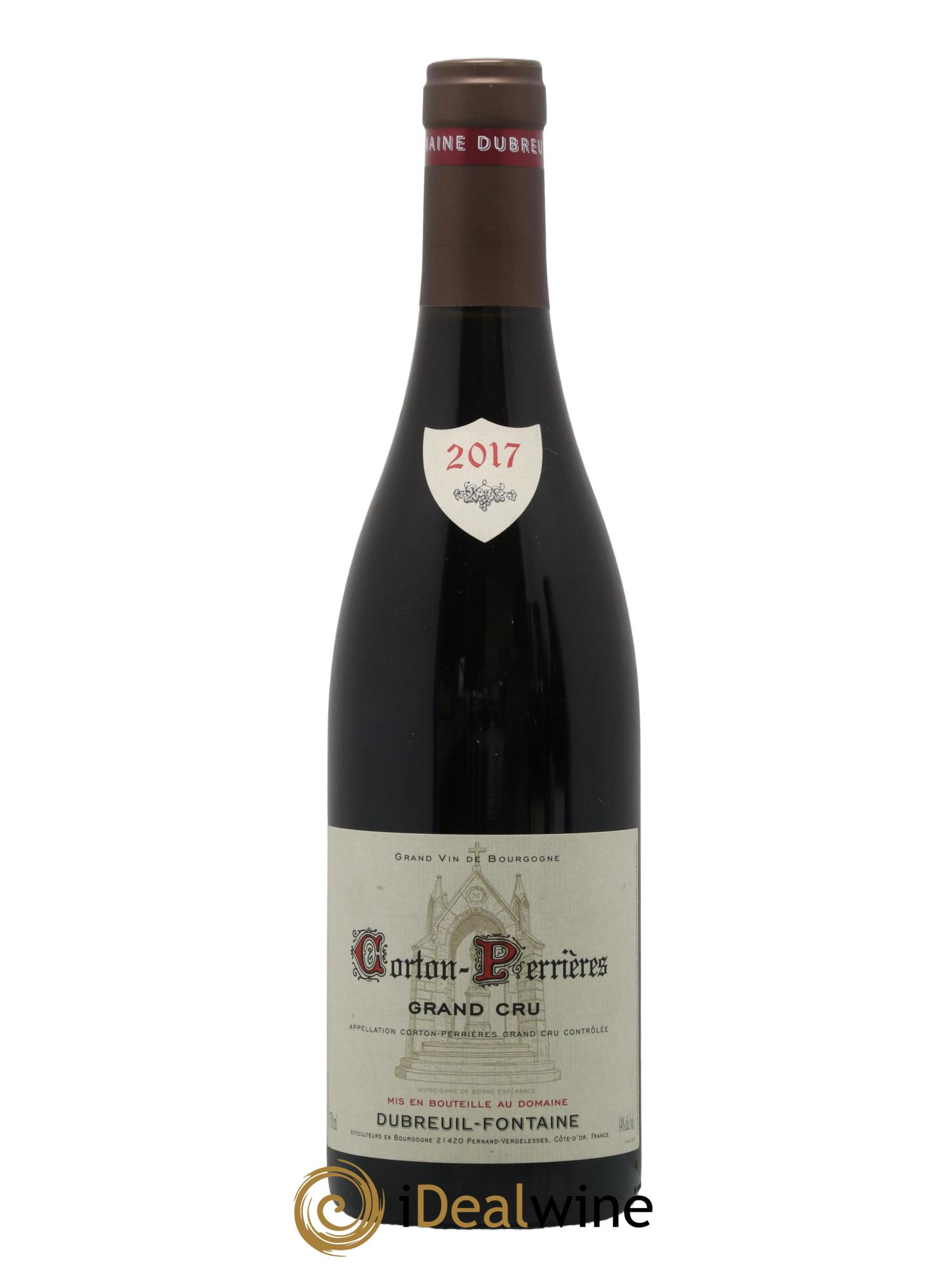 Corton Grand Cru Perrières Dubreuil-Fontaine (Domaine) 2017 - Lot de 1 bouteille - 0