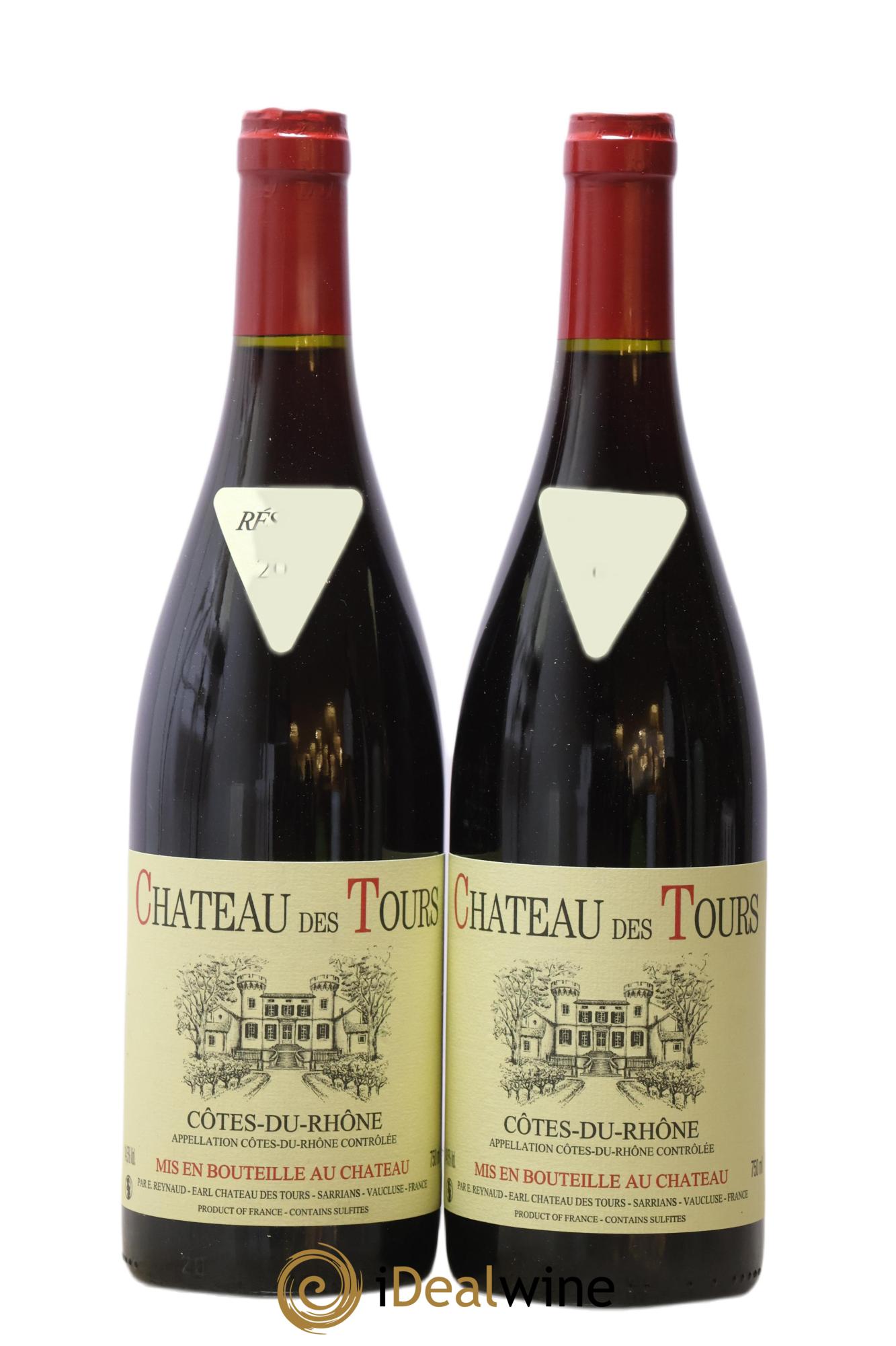 Côtes-du-Rhône Château des Tours Emmanuel Reynaud 2021 - Posten von 2 Flaschen - 0