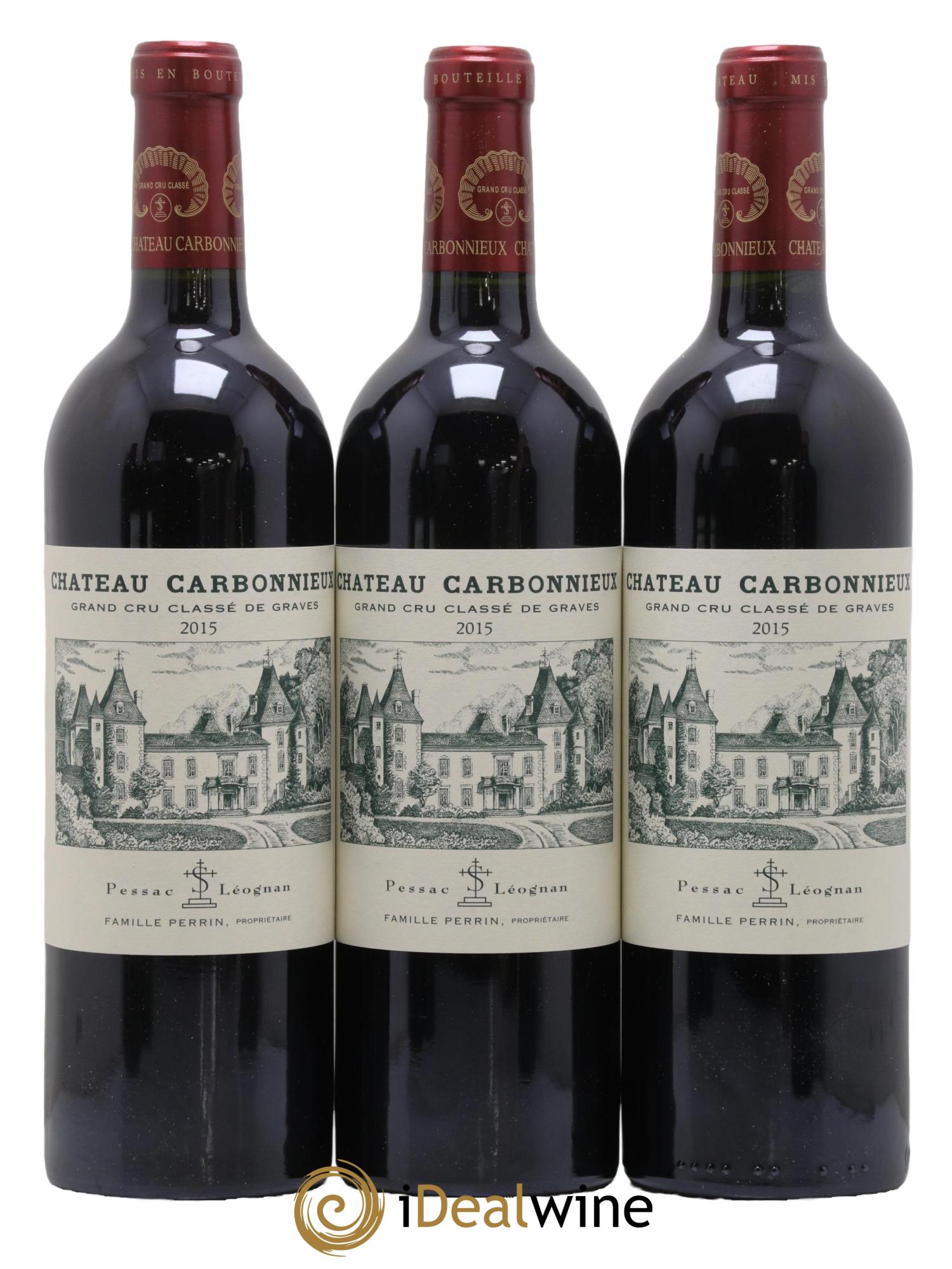 Château Carbonnieux Cru Classé de Graves  2015 - Lot de 6 bouteilles - 2