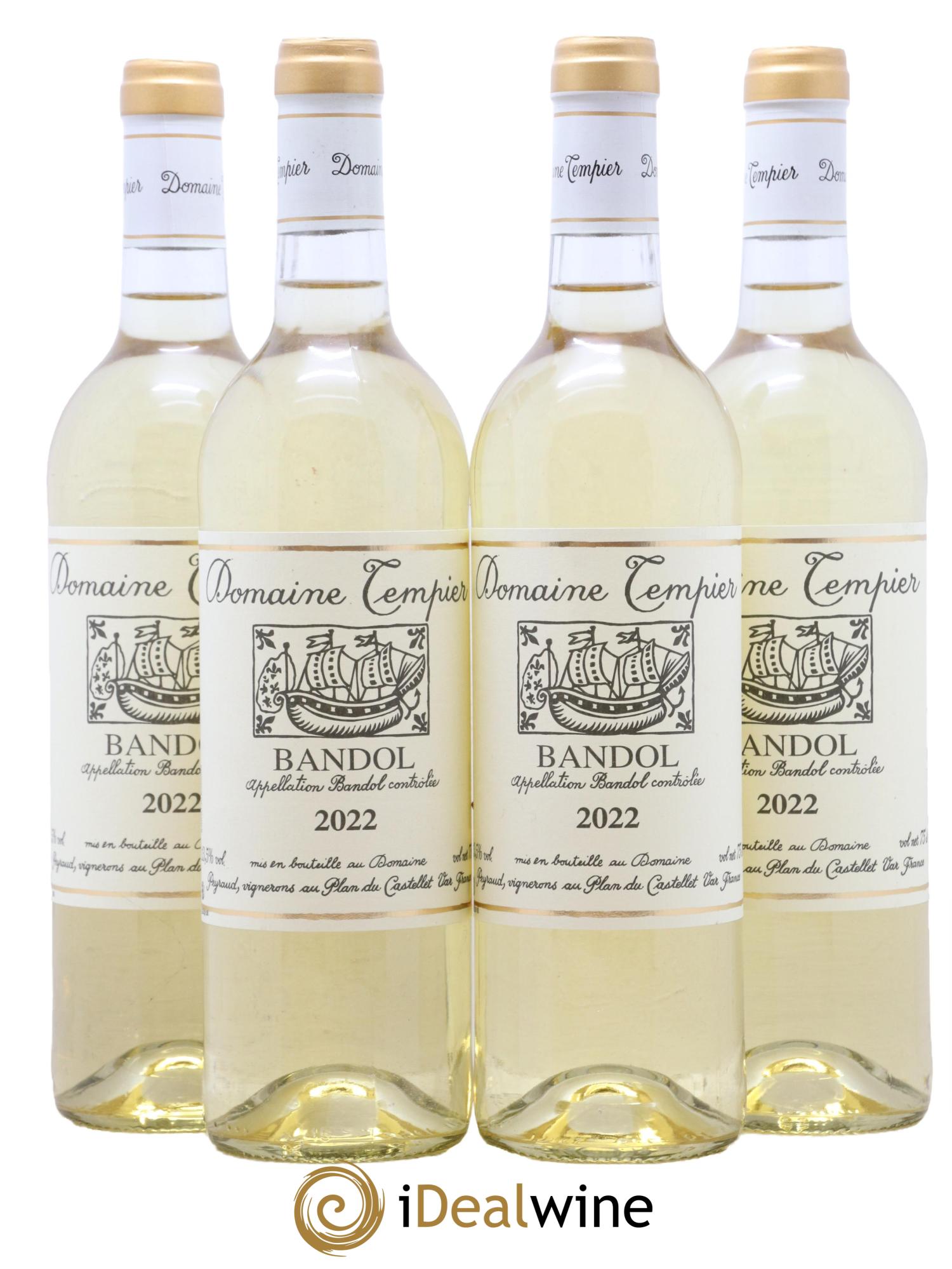Bandol Domaine Tempier Famille Peyraud 2022 - Lot de 4 bouteilles - 0