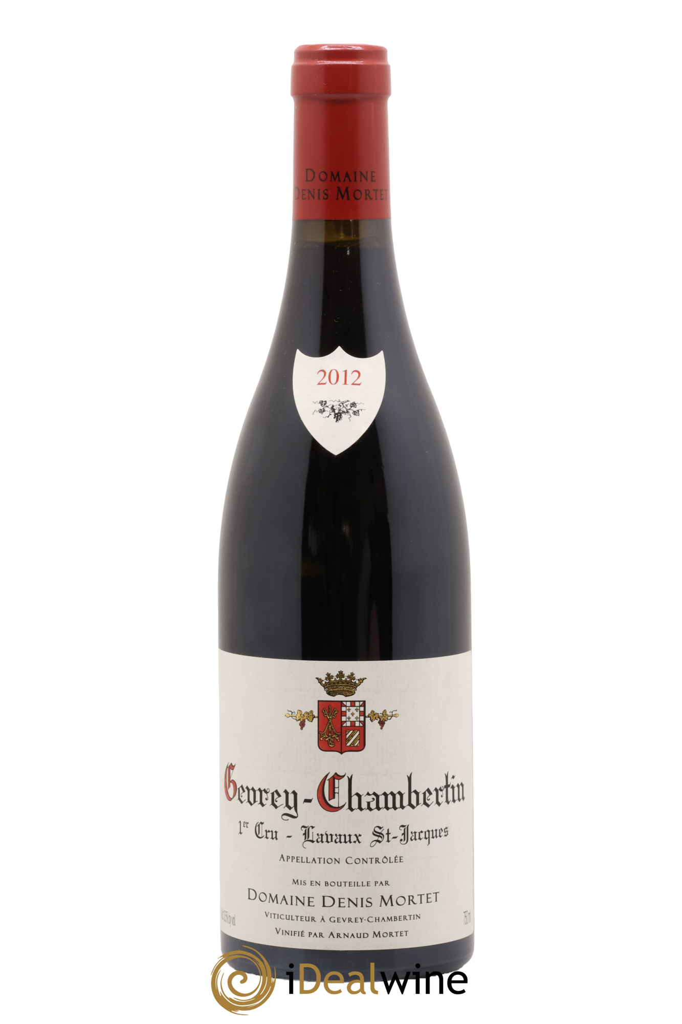 Gevrey-Chambertin 1er Cru Lavaux Saint Jacques Denis Mortet (Domaine) 2012 - Lote de 1 botella - 0