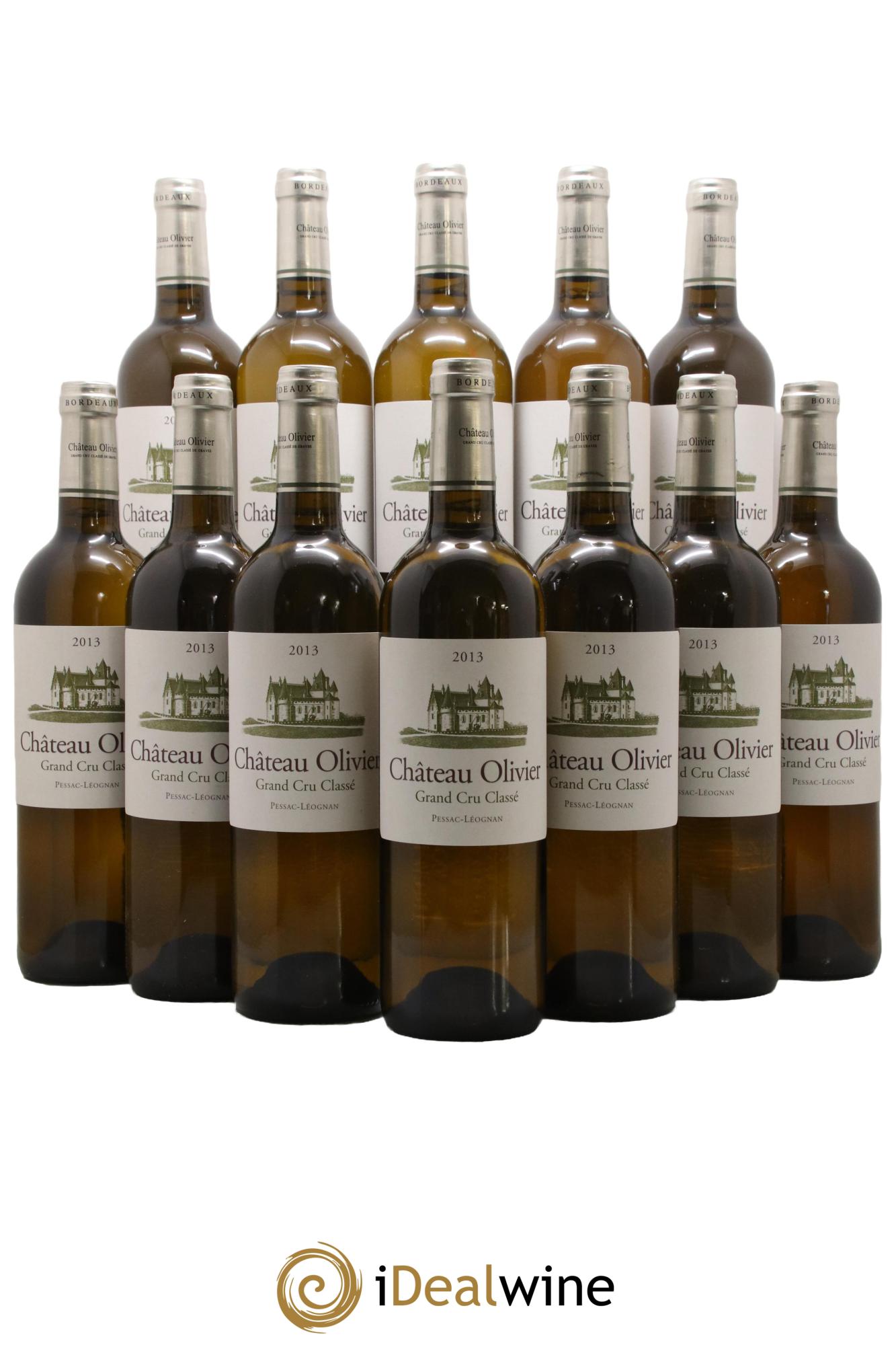 Château Olivier Cru Classé de Graves 2013 - Lot de 12 bouteilles - 0