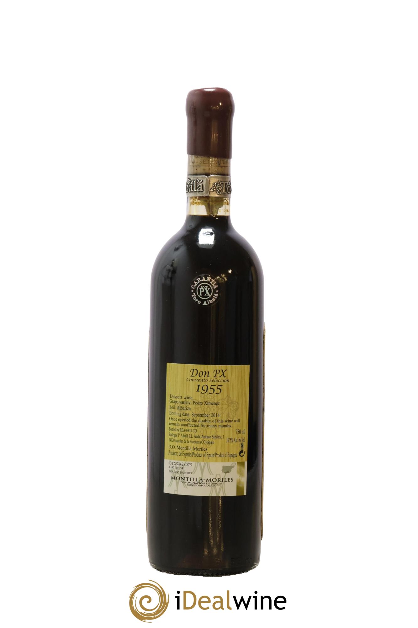 Montilla Moriles Don PX Convento Seleccion Toro Albala 1955 - Lot de 1 bouteille - 2