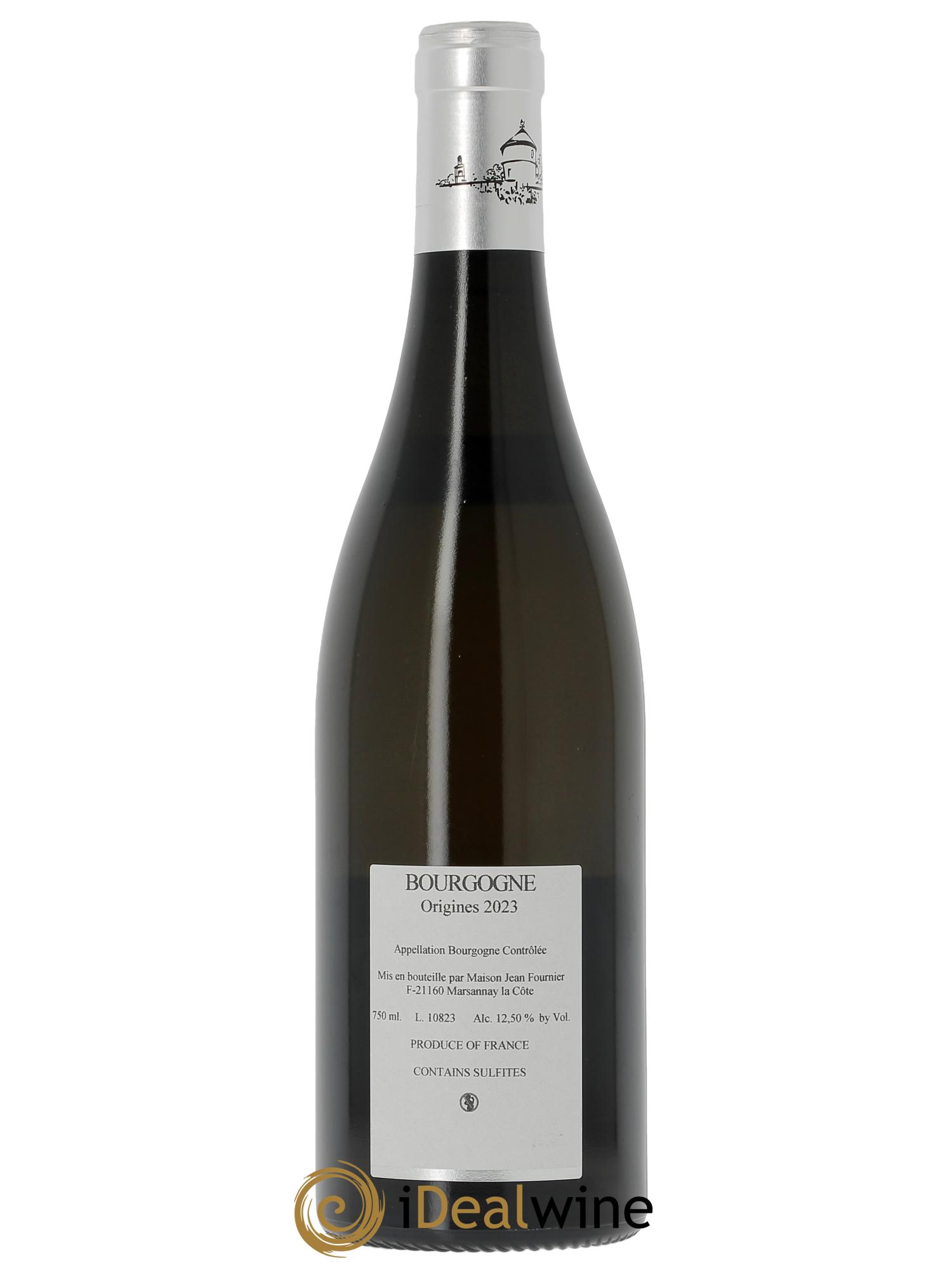 Bourgogne Origines Jean Fournier (Domaine) 2023 - Lot de 1 bouteille - 1