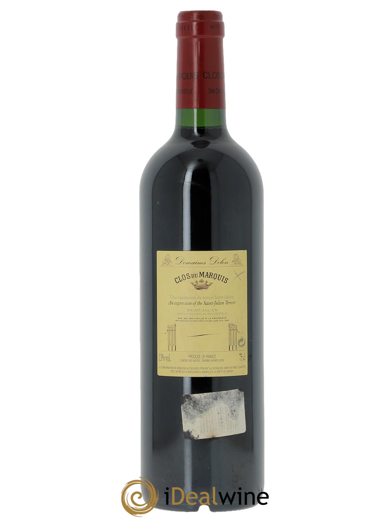 Clos du Marquis  2004 - Lot of 1 bottle - 1