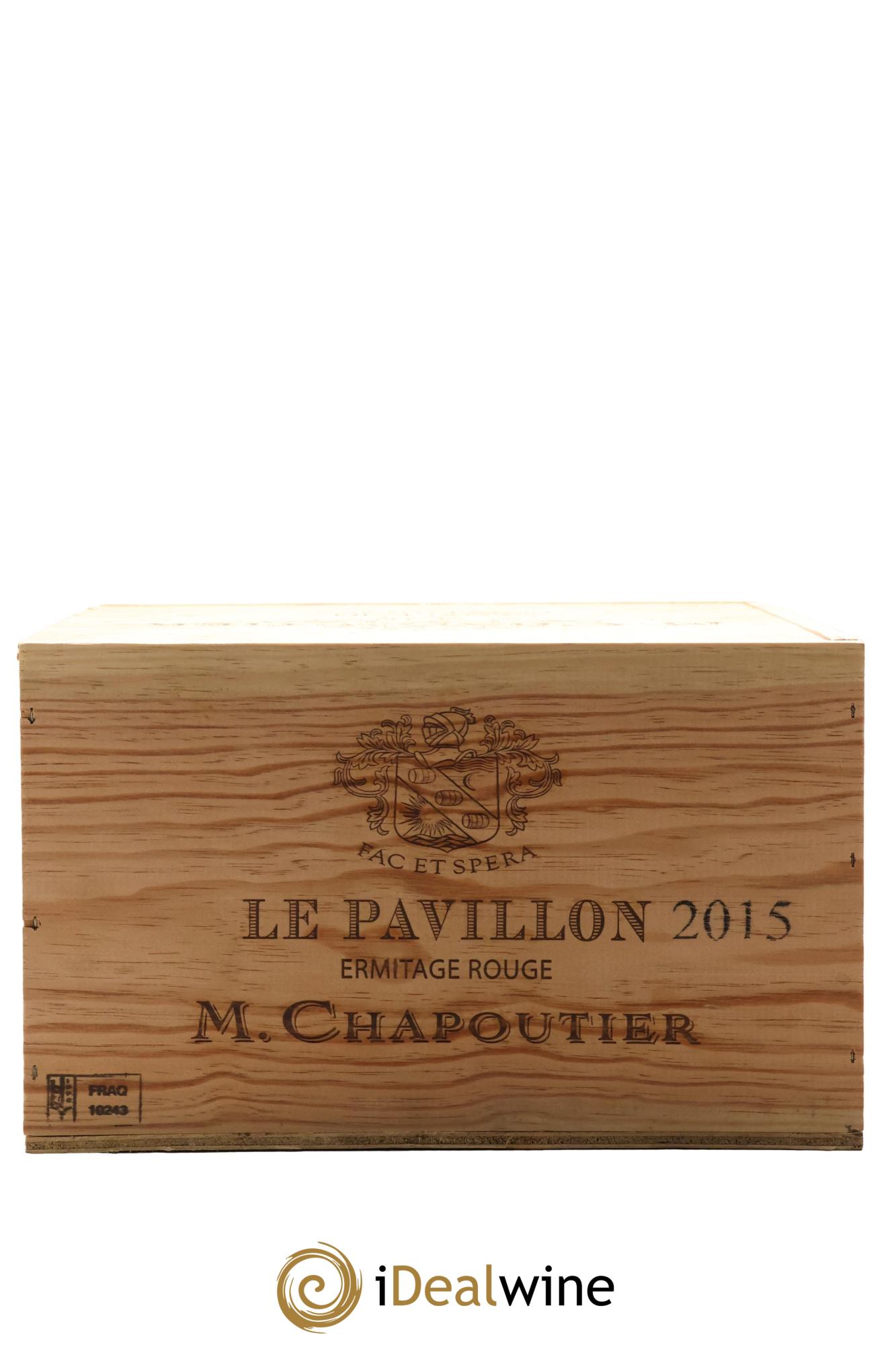 Hermitage Ermitage Le Pavillon Chapoutier 2015 - Lot de 6 bouteilles - 3