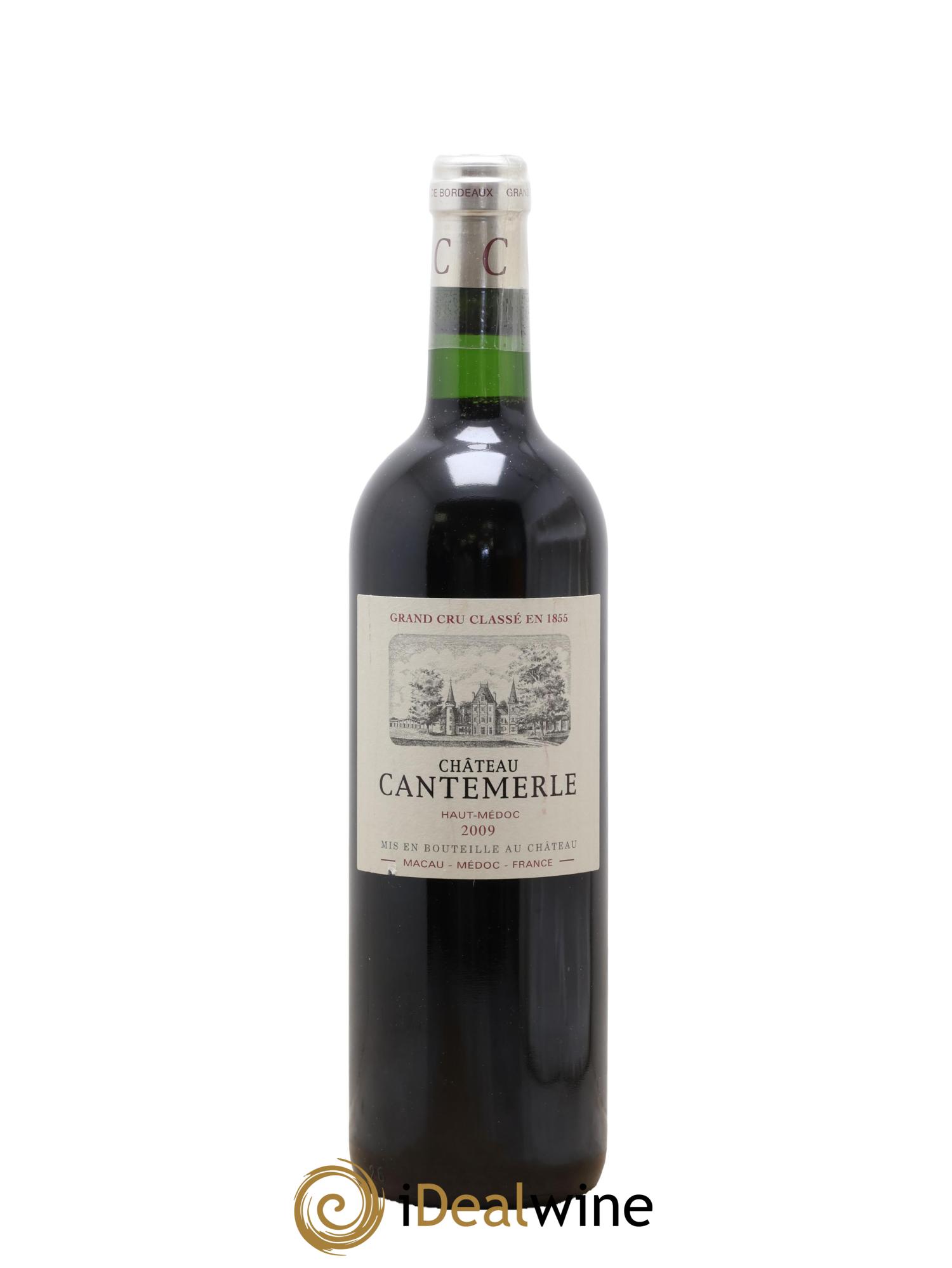 Château Cantemerle 5ème Grand Cru Classé 2009 - Posten von 1 Flasche - 0