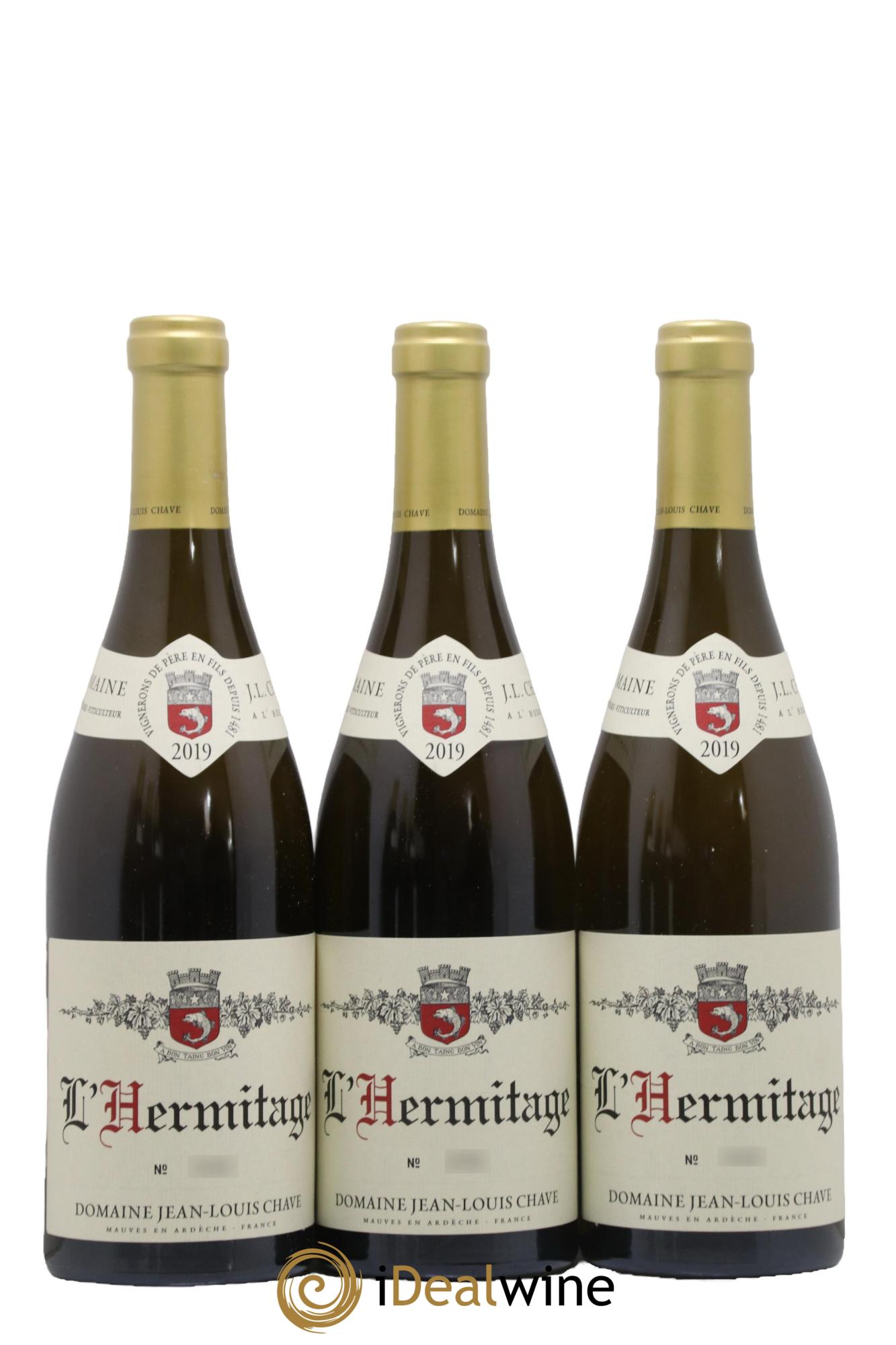Hermitage Jean-Louis Chave 2019 - Lot de 6 bouteilles - 1