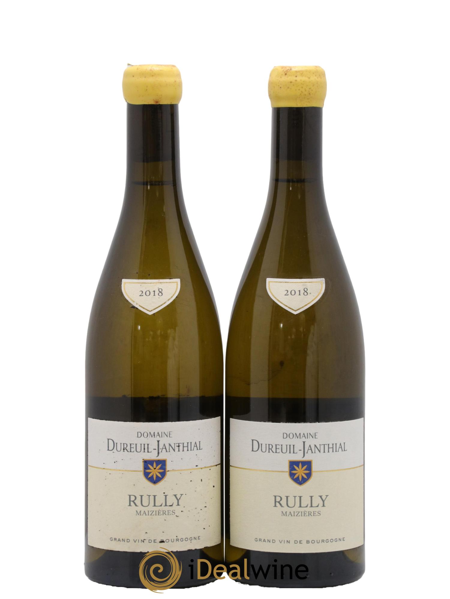 Rully Maizières Vincent Dureuil-Janthial 2018 - Lot of 2 bottles - 0