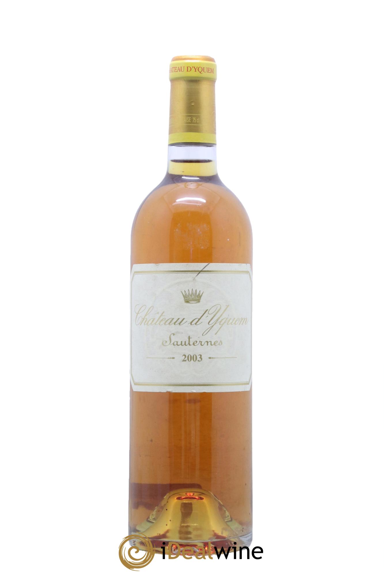 Château d' Yquem 1er Cru Classé Supérieur 2003 - Posten von 1 Flasche - 0